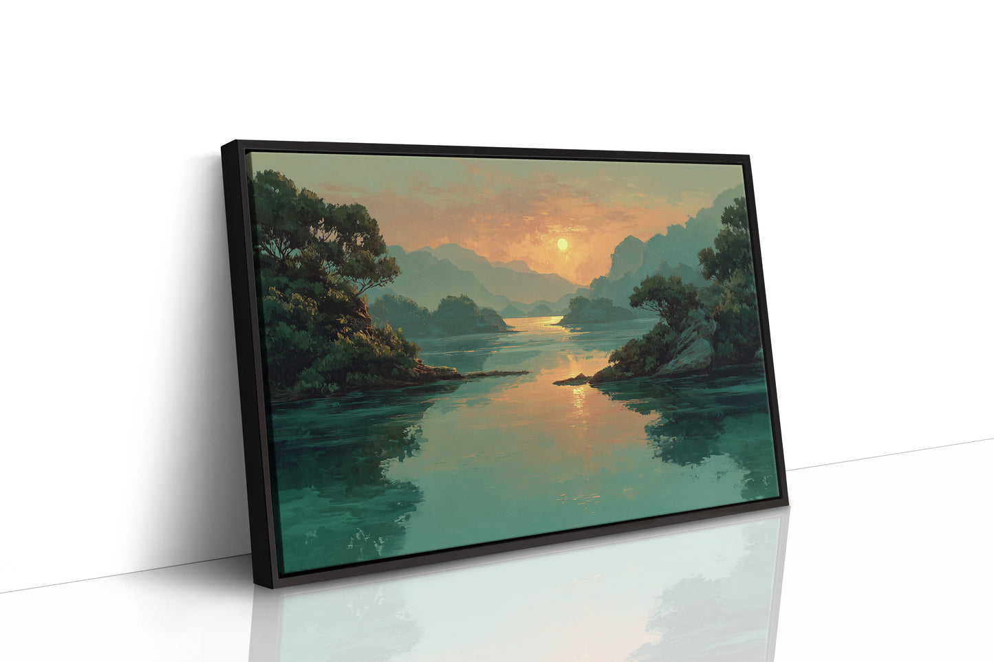 Sunset on Still Water