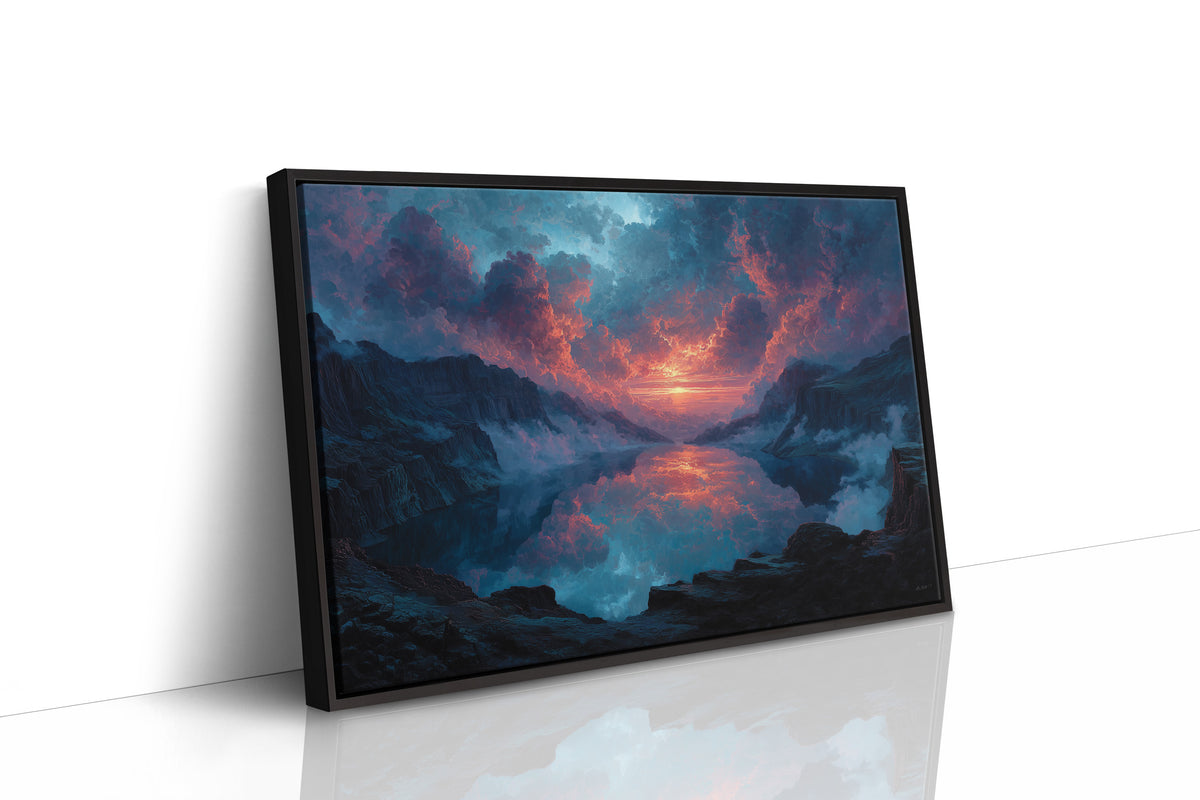 The Sky Set Fire, the Lake Copied