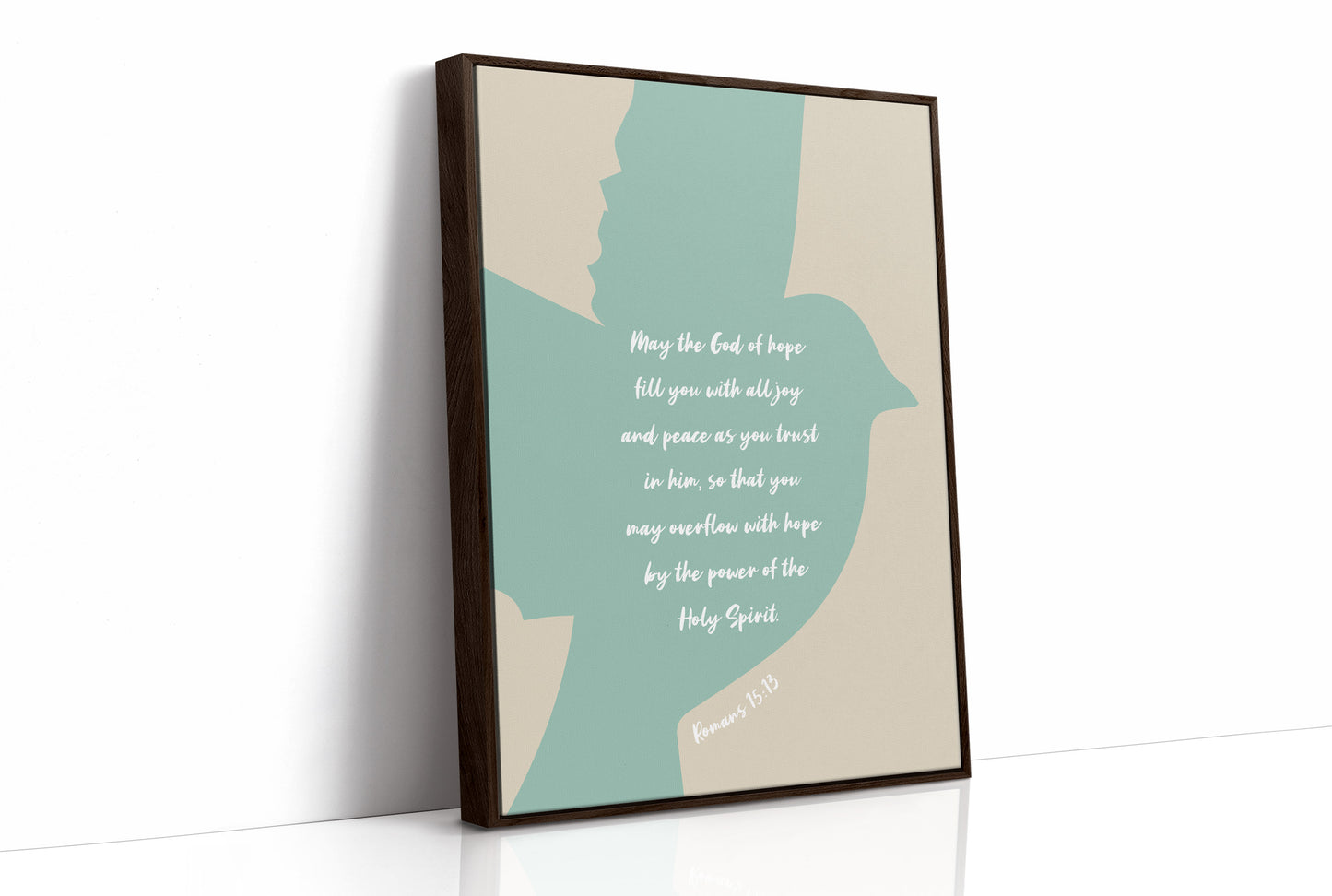 Faith Words On Mint Waters