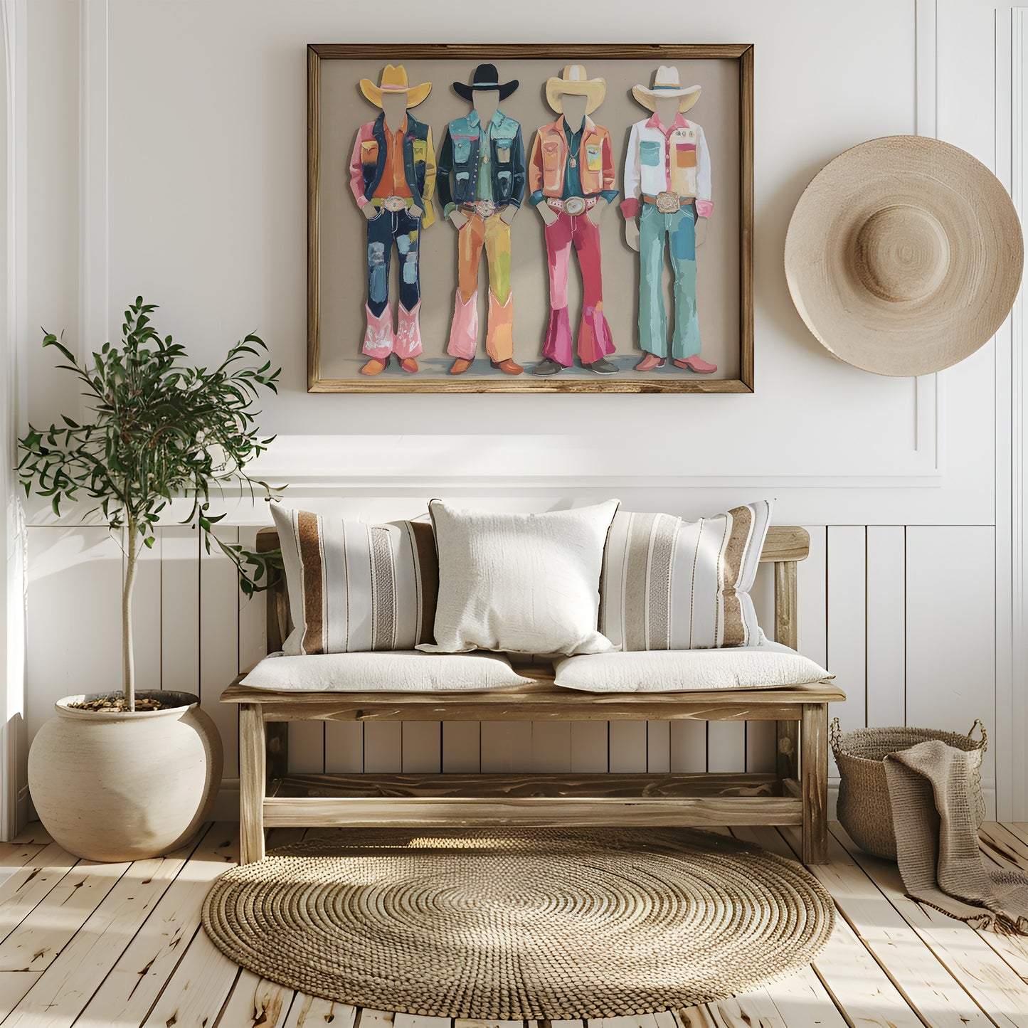 Rhinestone Cowboys Paint Pastel Days