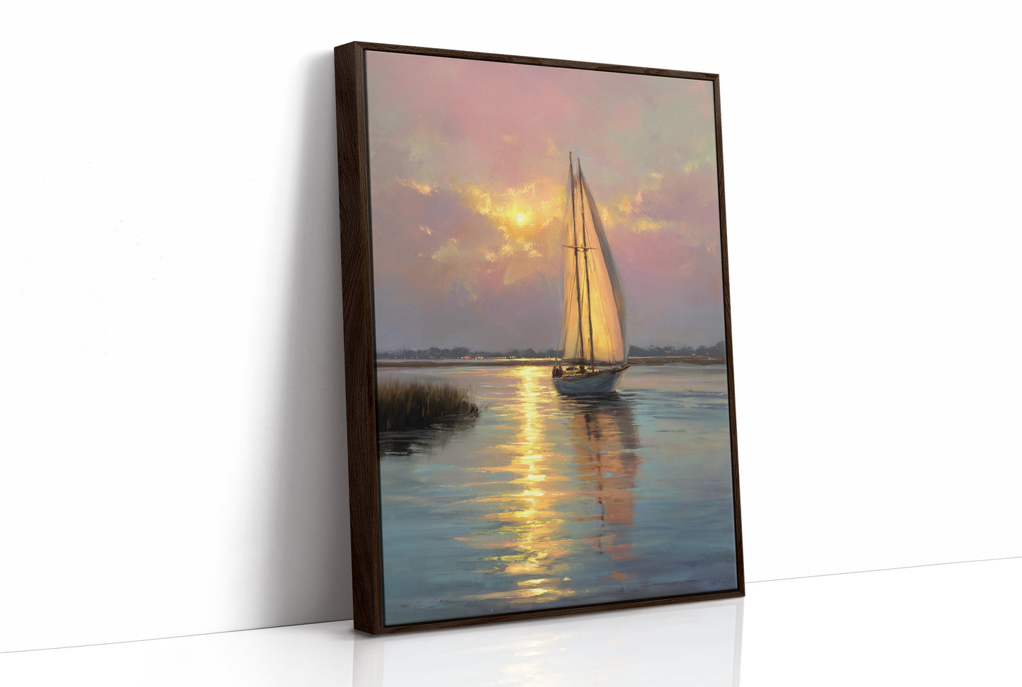 Sails Catch The Golden Hour