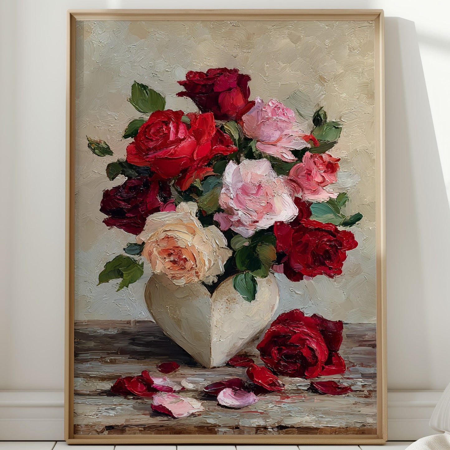 Hearts Bloom in Silent Elegance