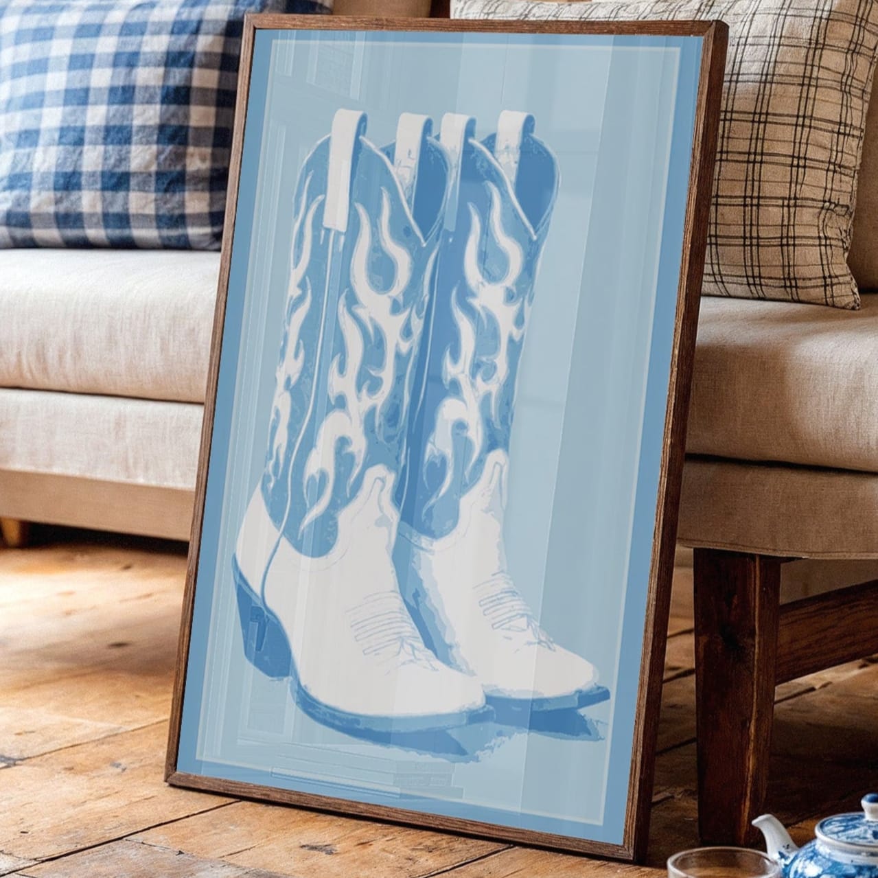 Fires Dance on Starlit Leather