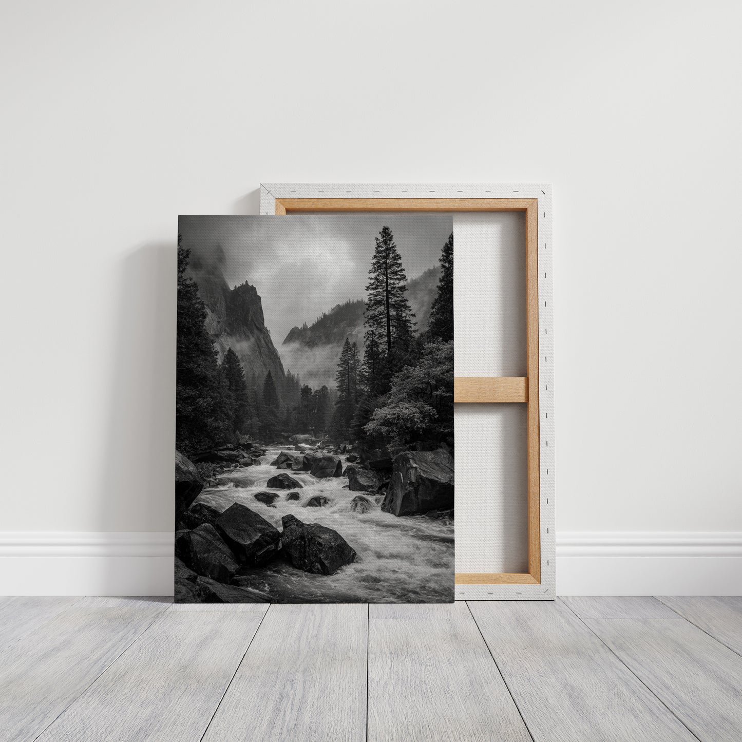 Veils of Mist Over Ancient Stones