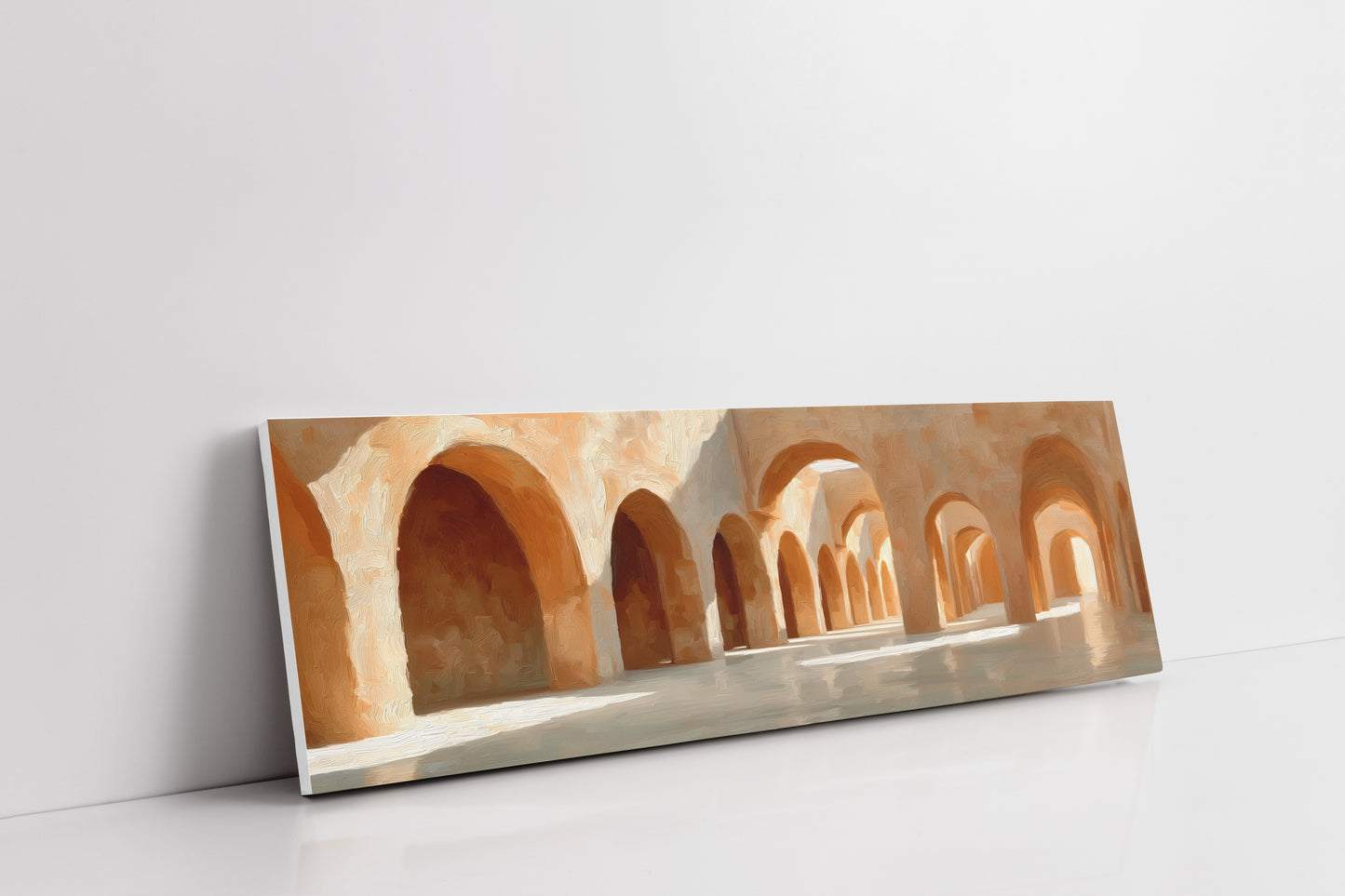 Sunlit Arches in Stillness