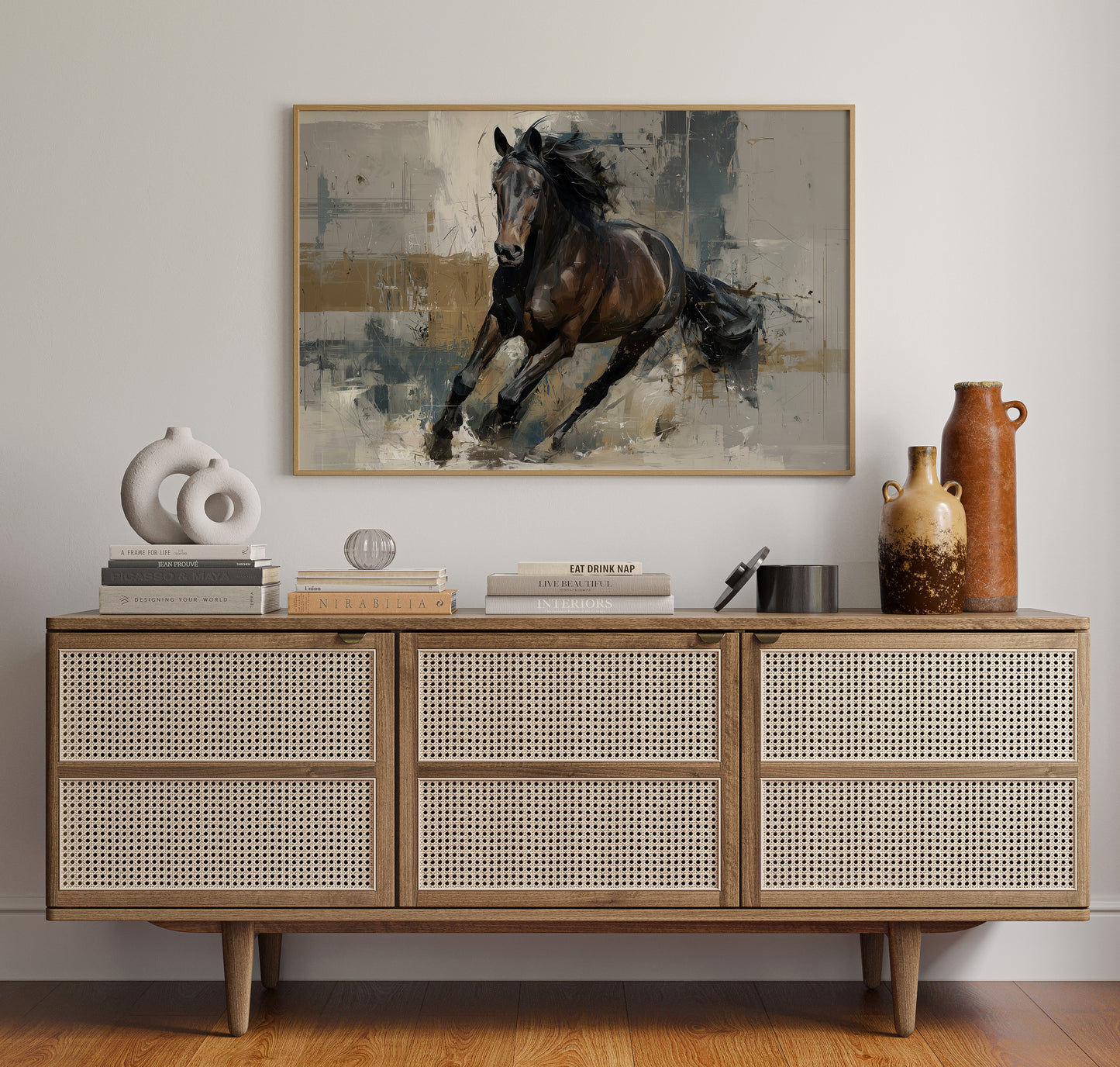 Untamed Spirit Breaks Through Storm