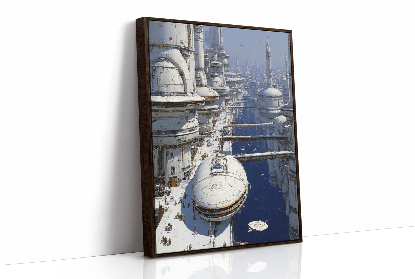 Market Day on the White Planet