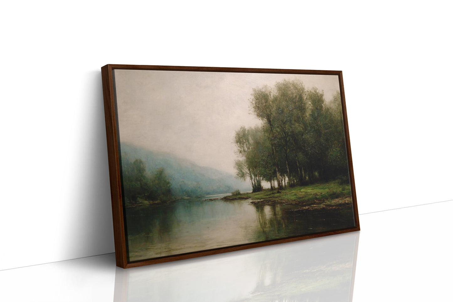 Mist Softens The River's Edge