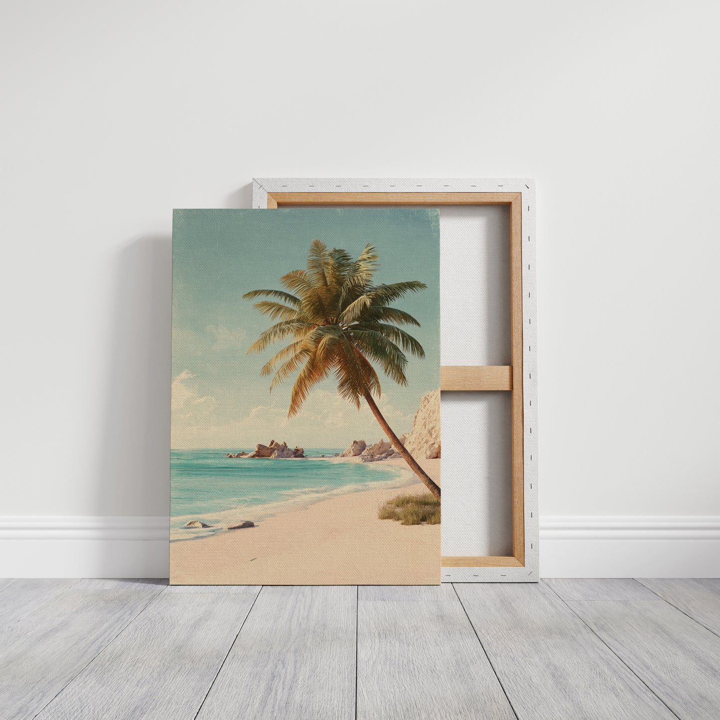 Waves Caress the Golden Shore