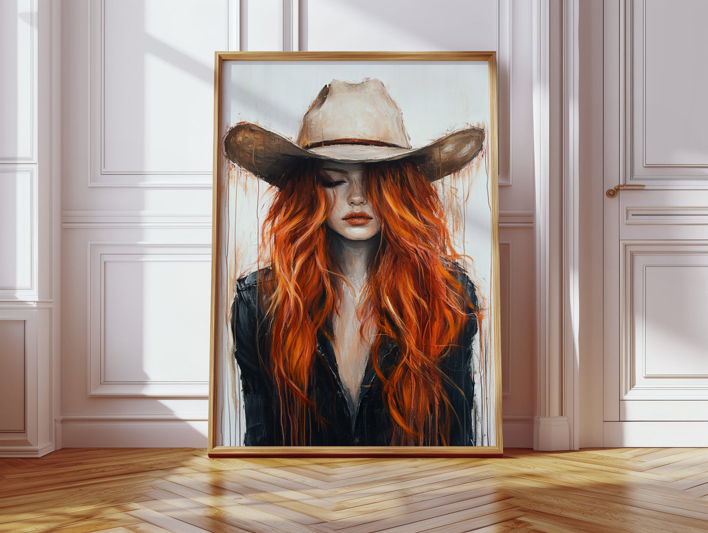 Cowgirl Ember – Rustic Elegance in Red