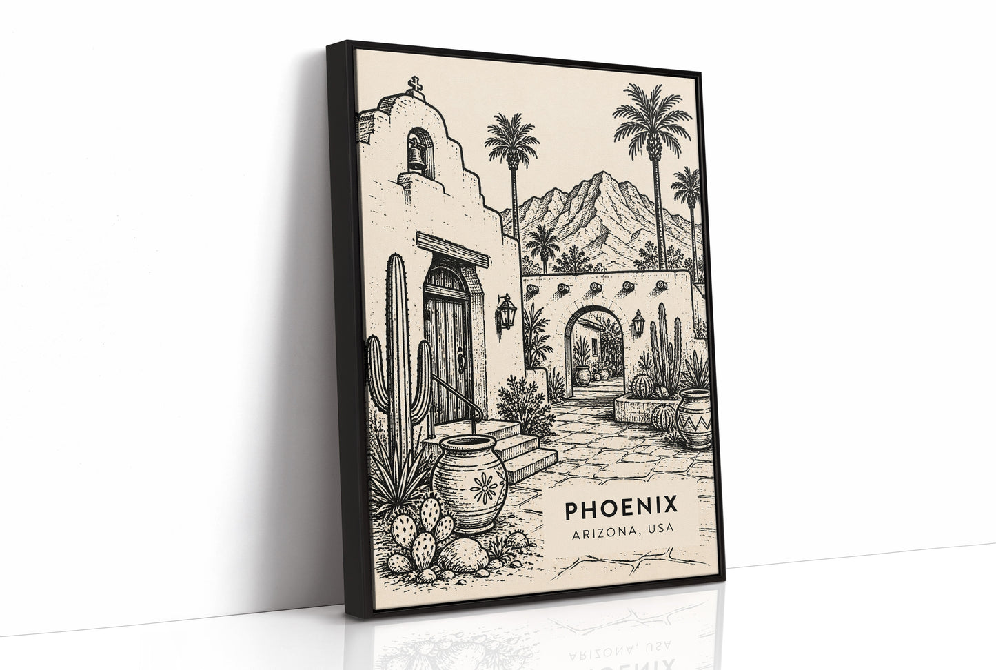 Phoenix, Adobe Courtyard