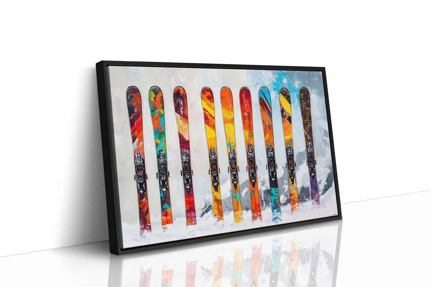 Mountain Colors Line Fresh Snow