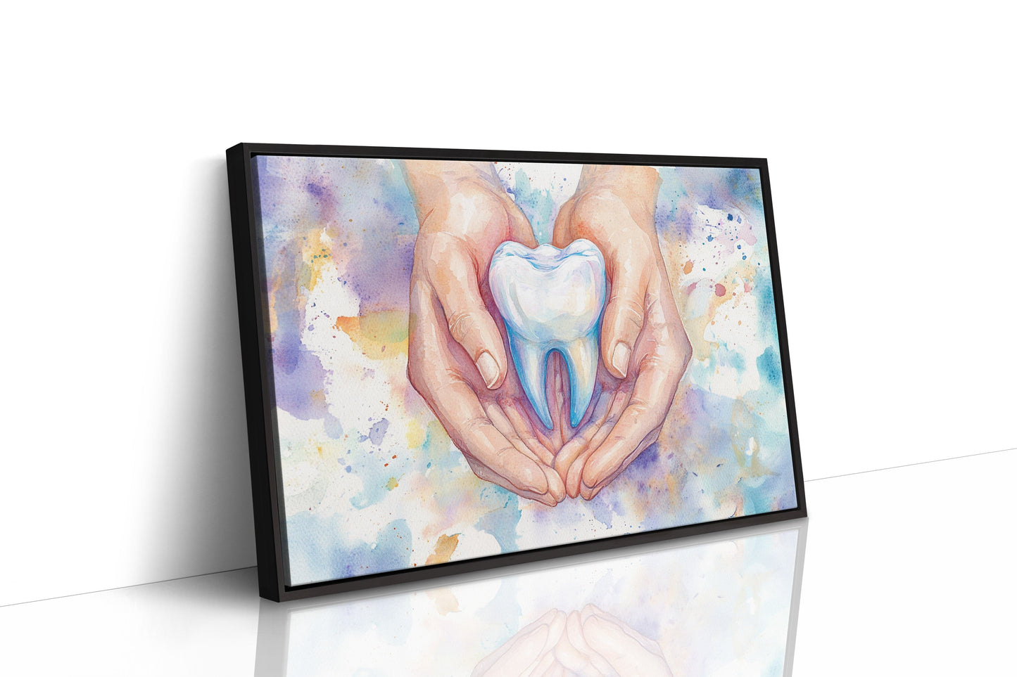 Gentle Hands Hold Healing Light