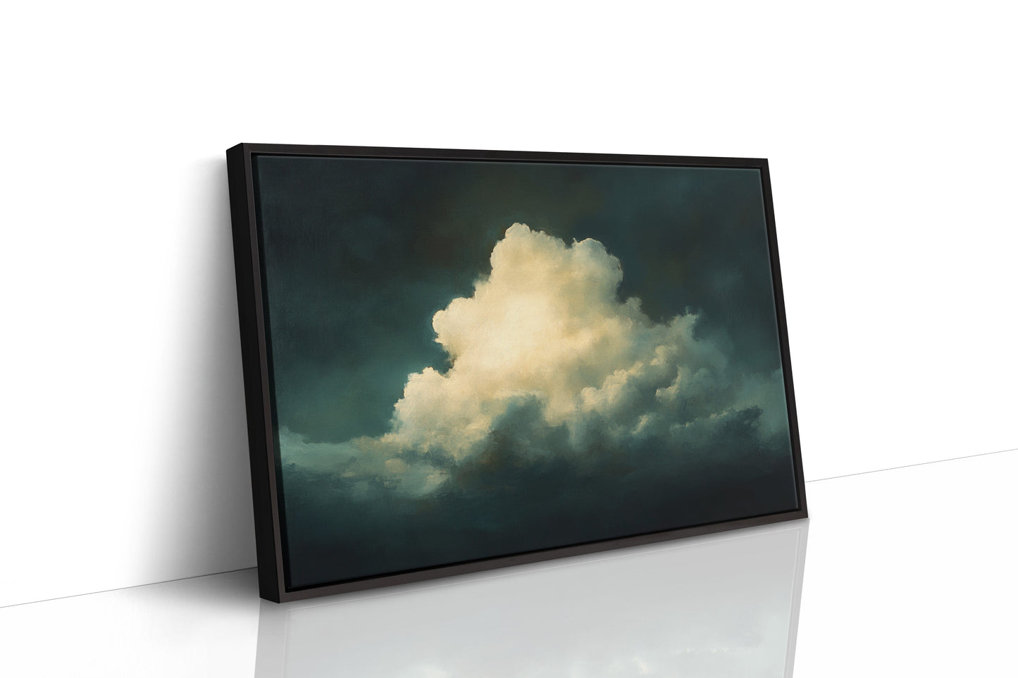 Summer Storm Builds Golden Light