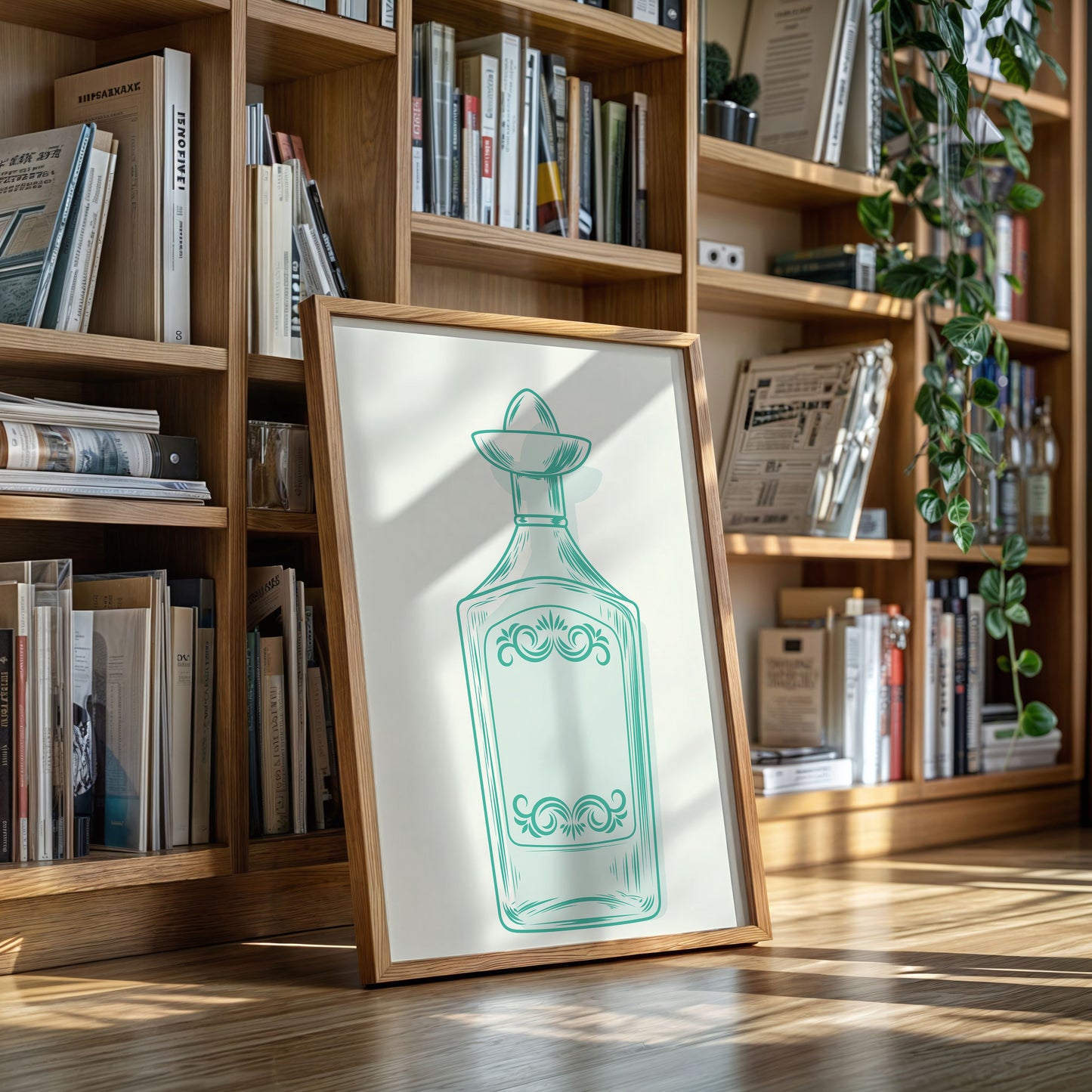 Mint Stories In Crystal Glass