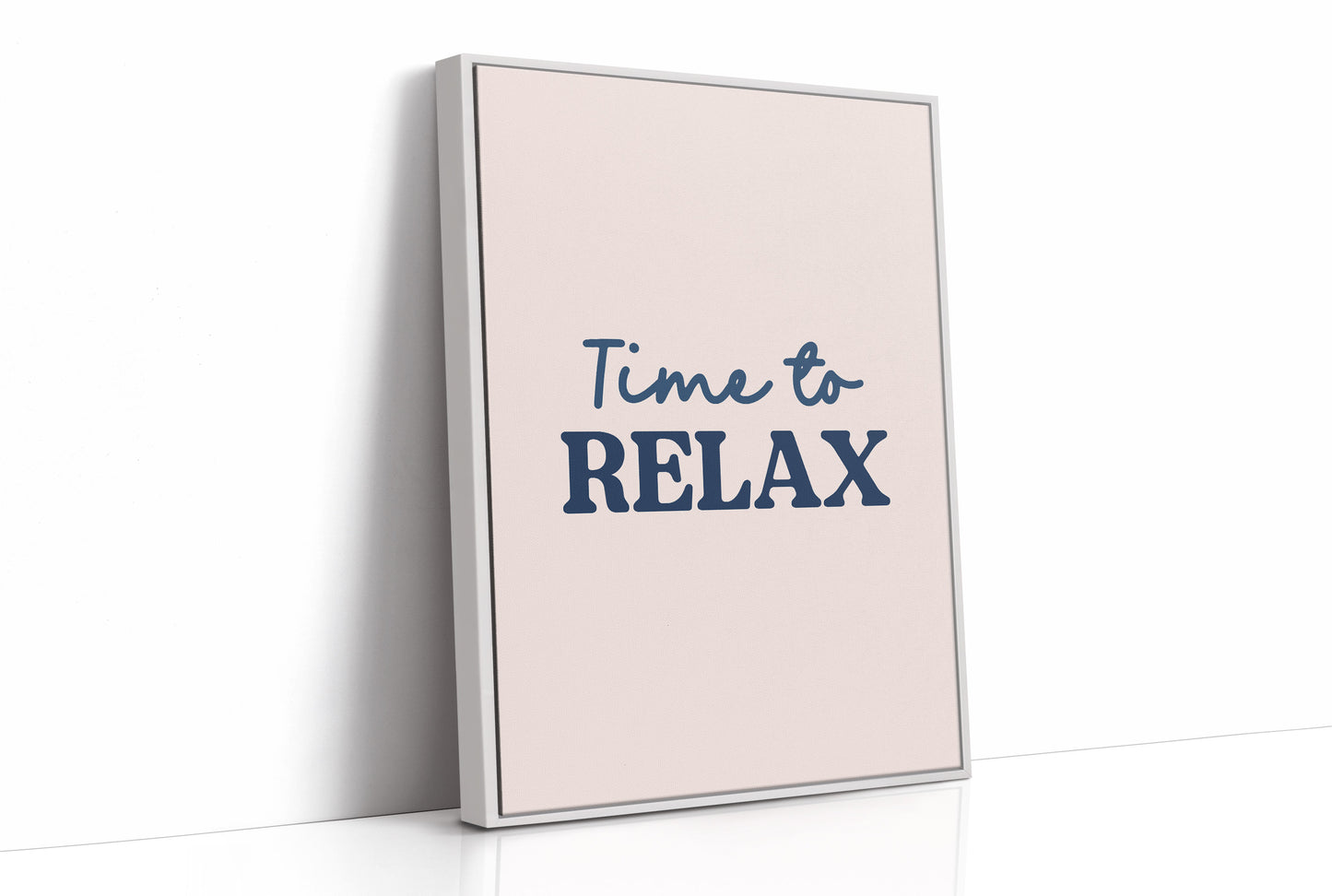 Time to Relax, No Excuses