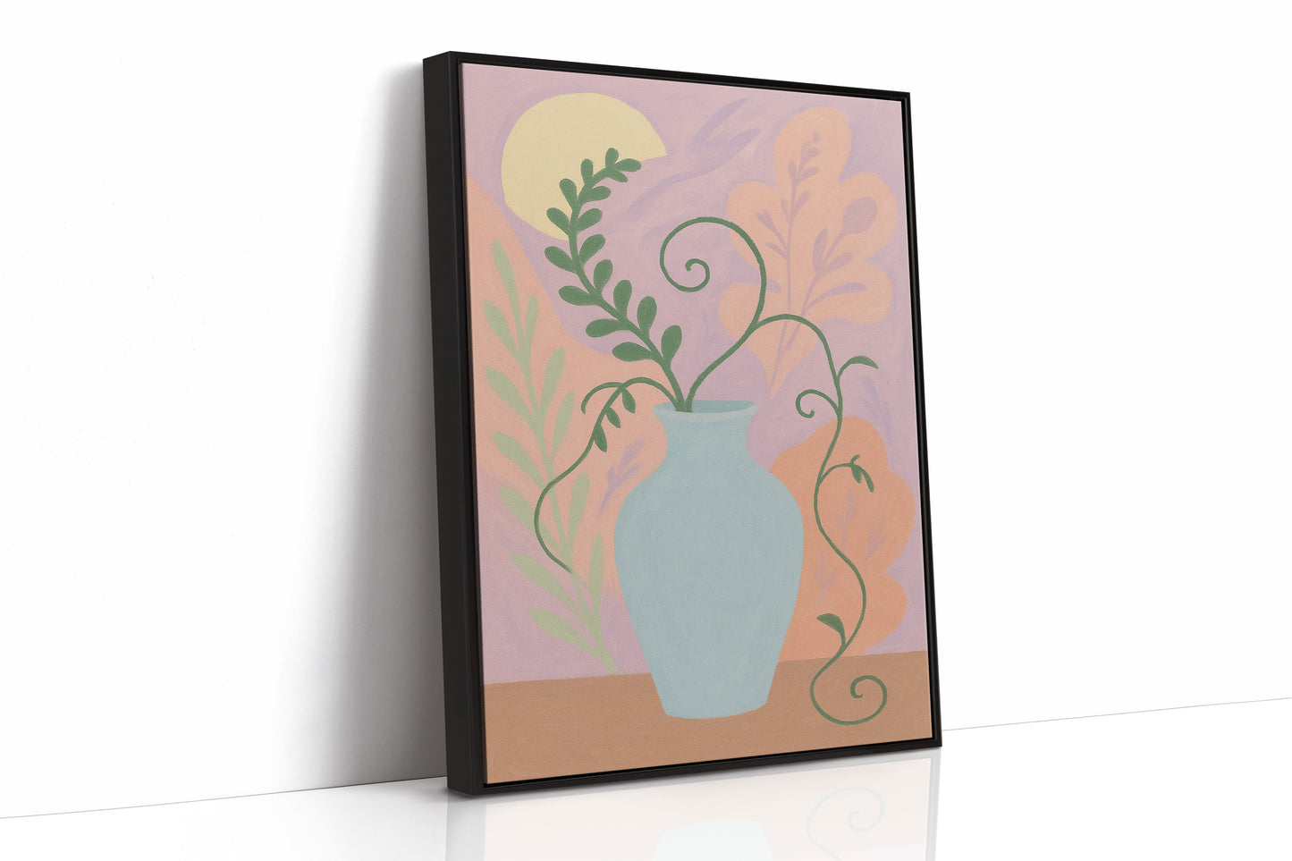 Sunny Fruit Bowl on Blue