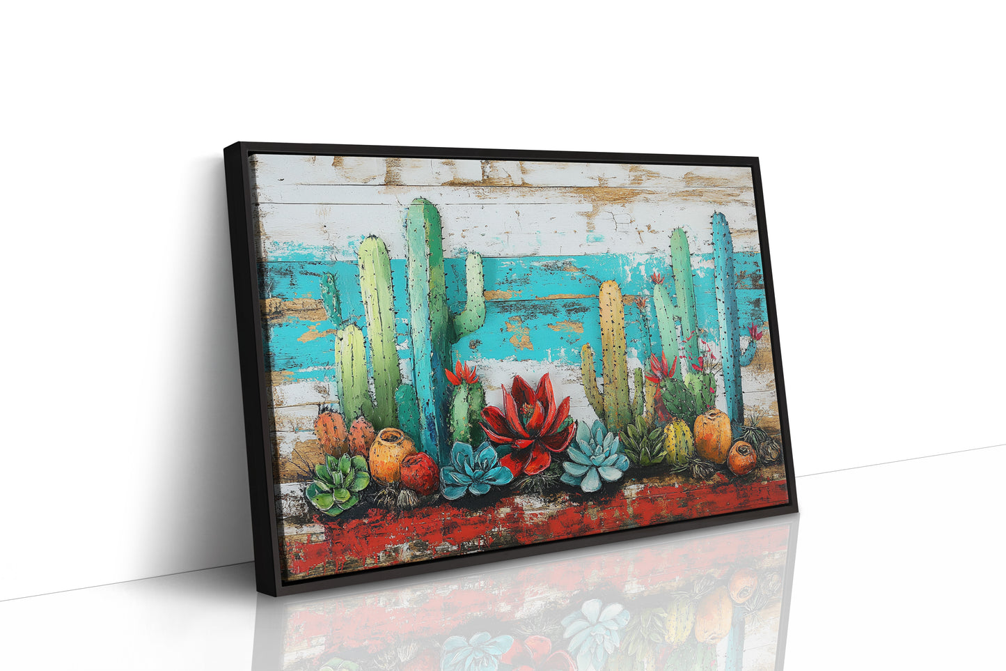 Desert Blooms Paint Turquoise Dreams