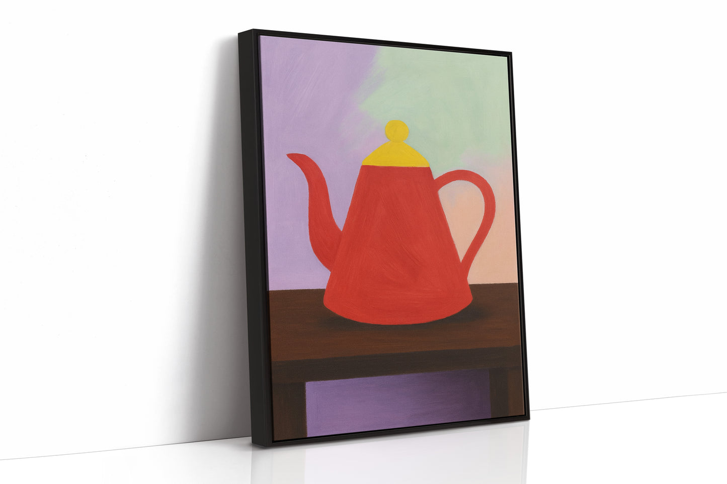 Red Teapot Still Life