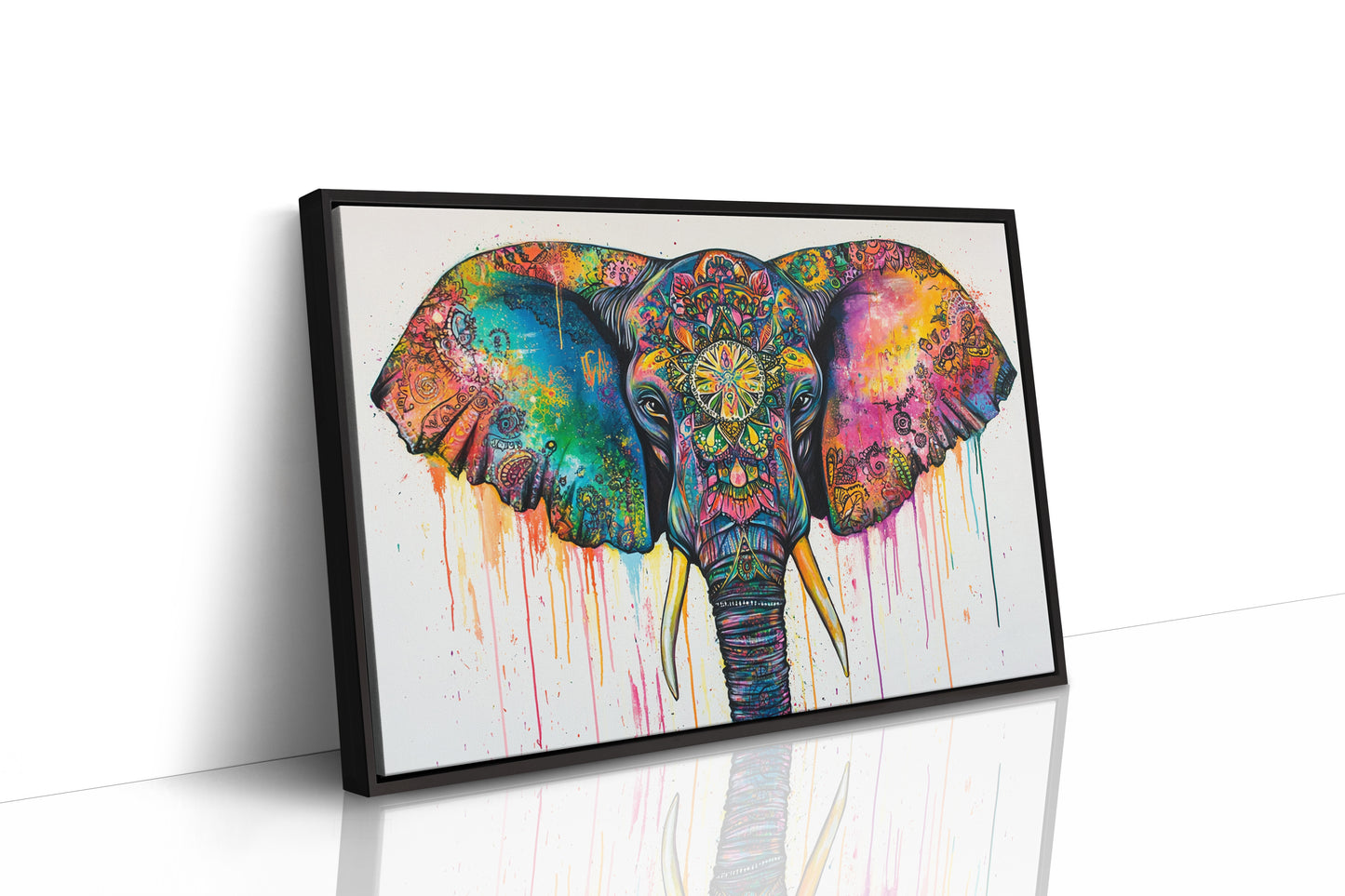 Sacred Colors Dance Through Tusks