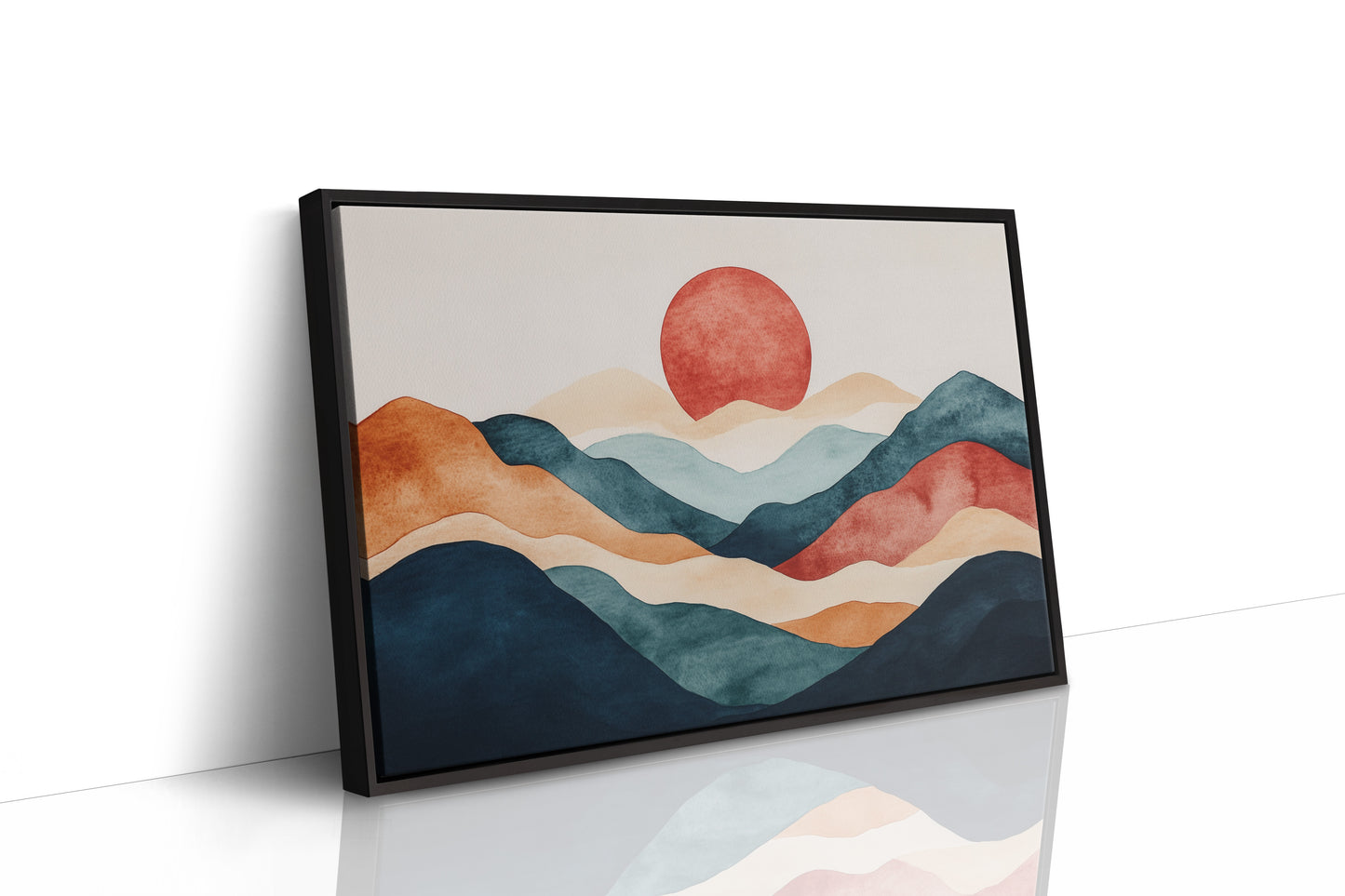 Mountains Flow Like Ocean Waves