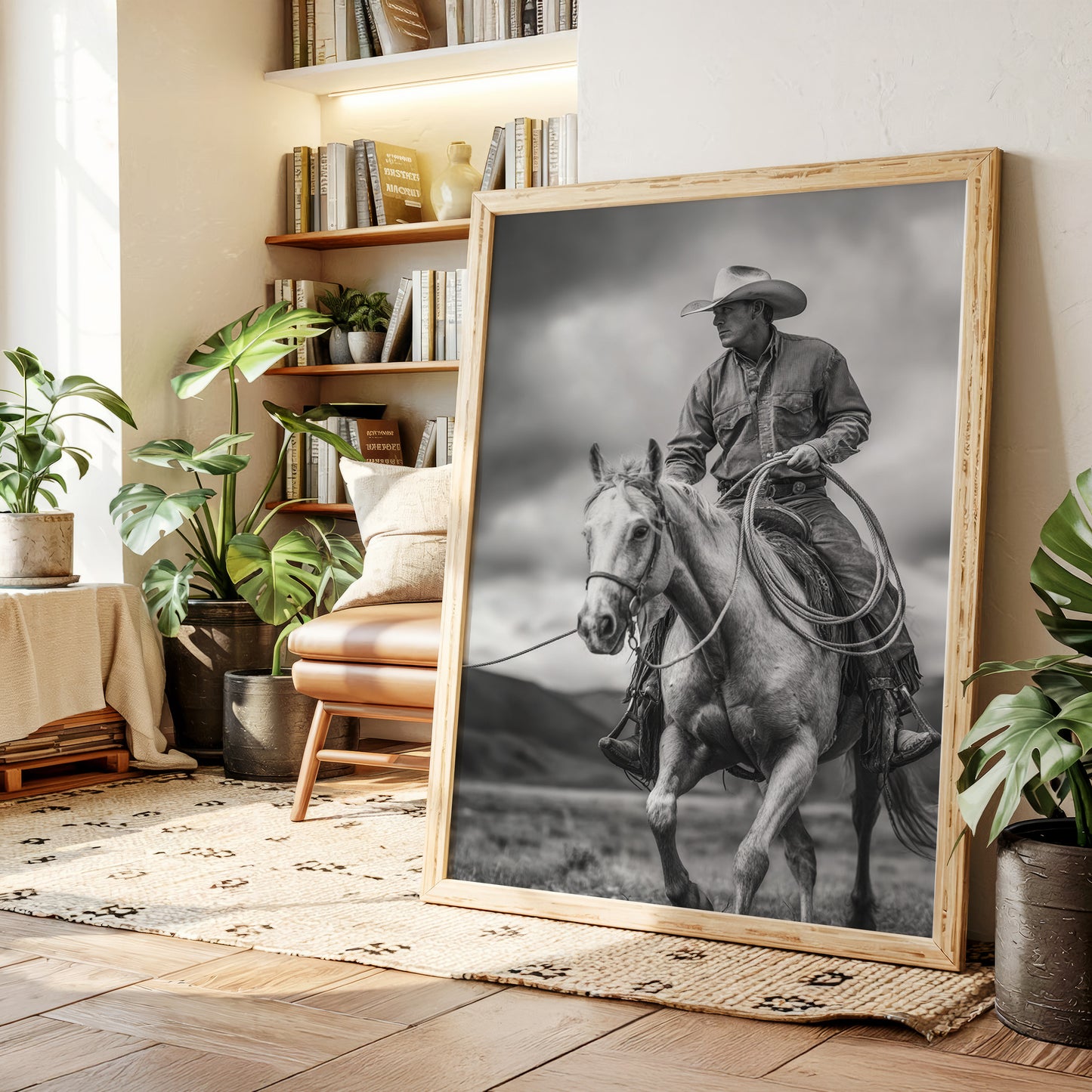 Roping the Morning Light