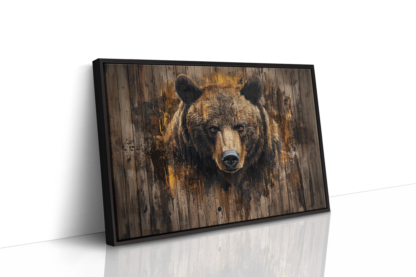 Ancient Forest Holds Bear's Gaze