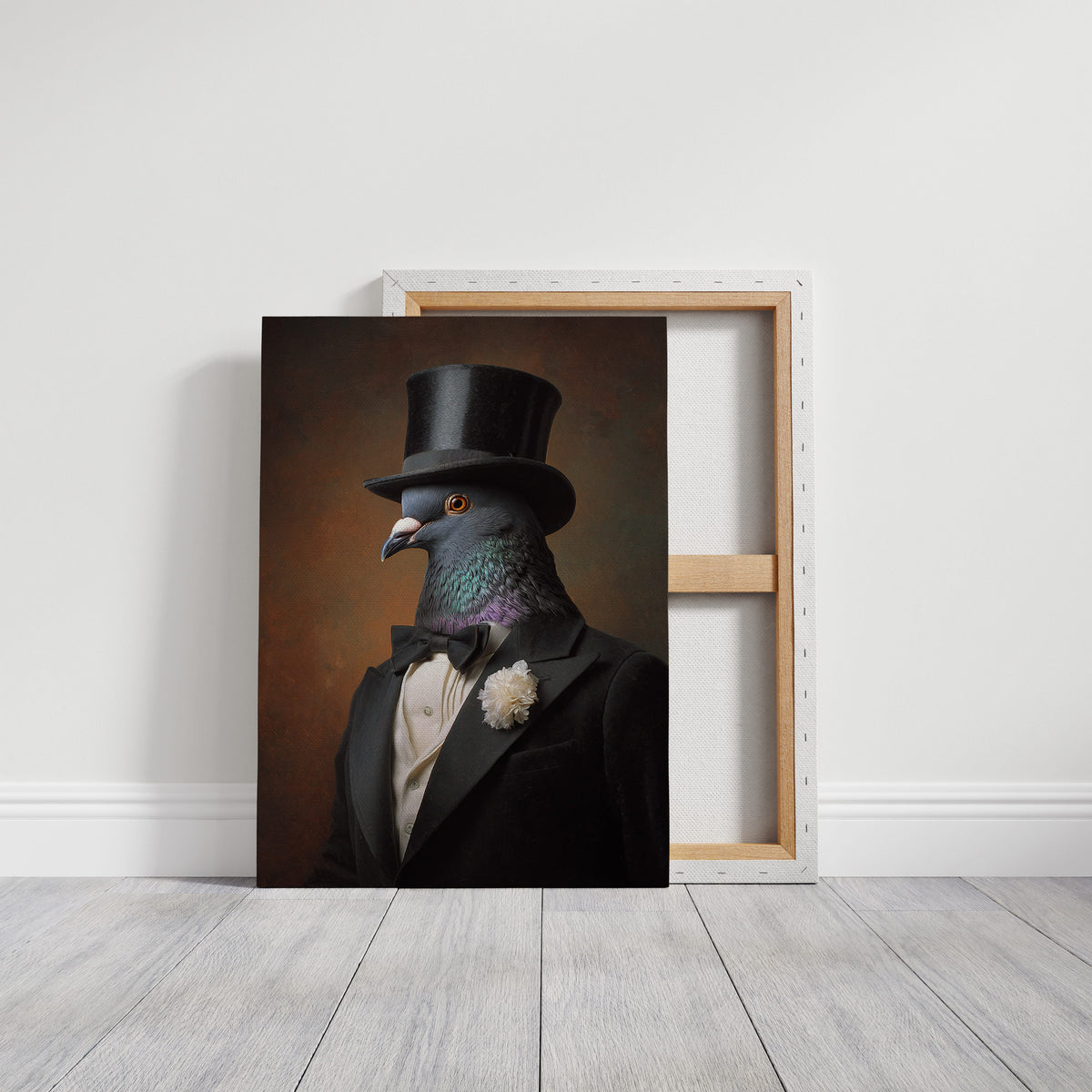 Dapper Feathers and Timeless Elegance