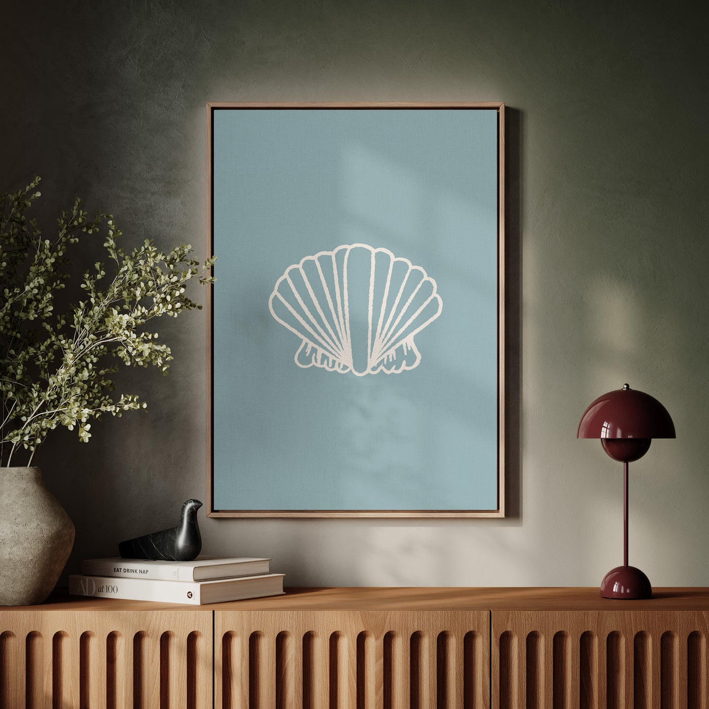 Ocean Memories Float In Blue