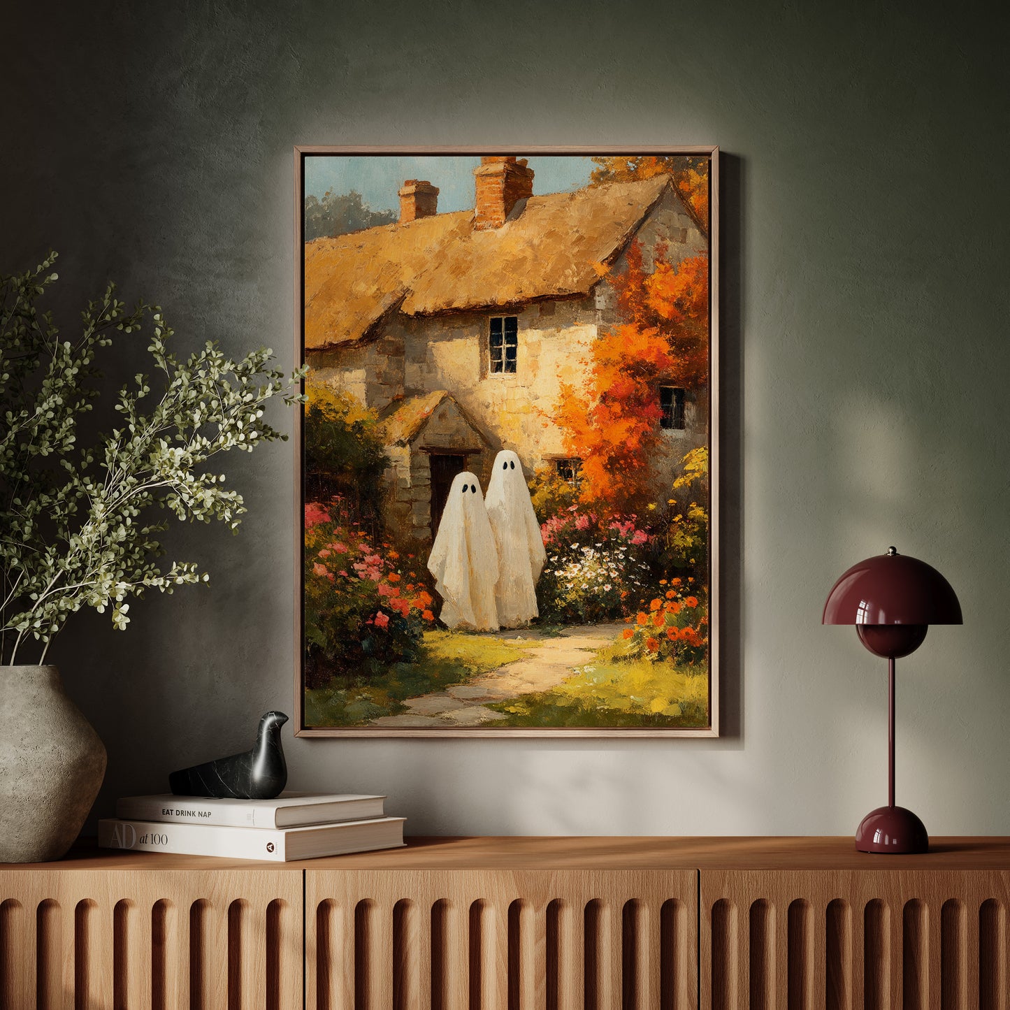 When Spirits Stroll Among Roses
