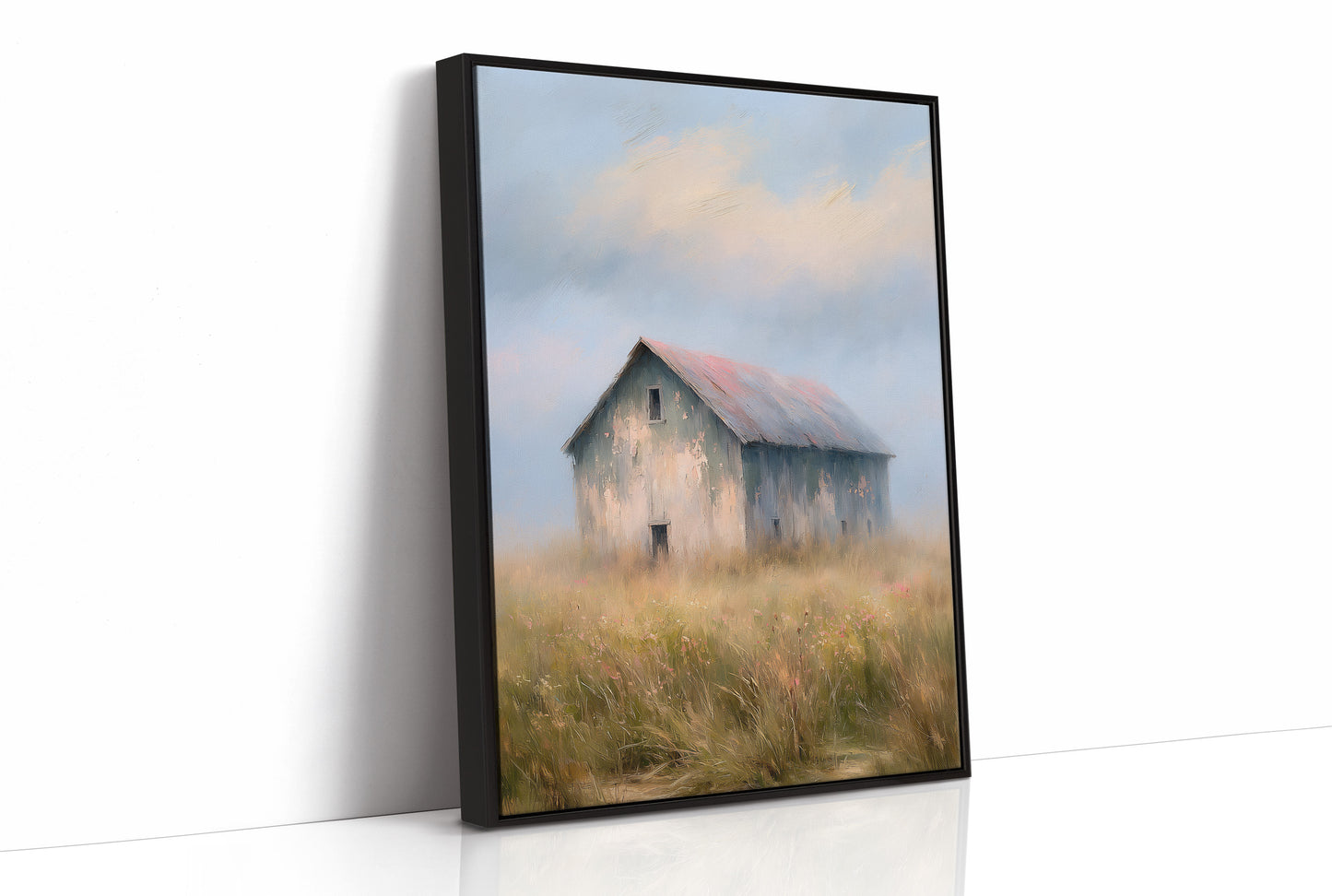 Where the Wildflowers Meet the Old Barn