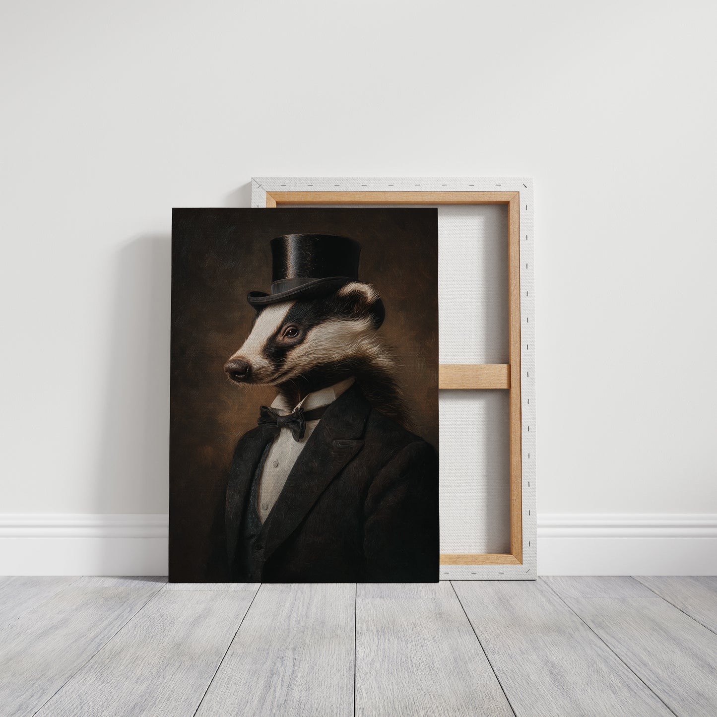 Dapper Badger in Formal Attire