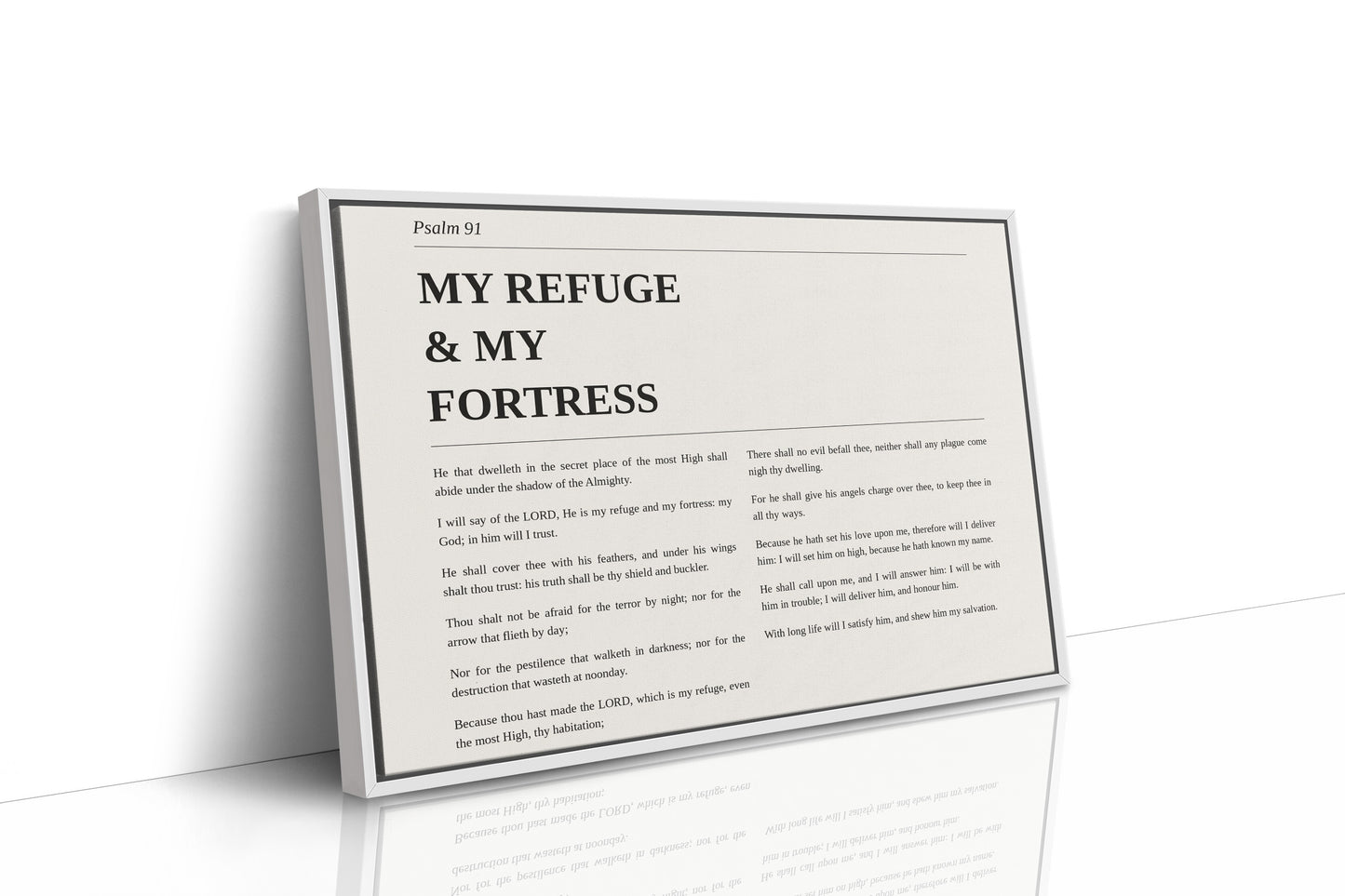 Psalm 91 Editorial Print