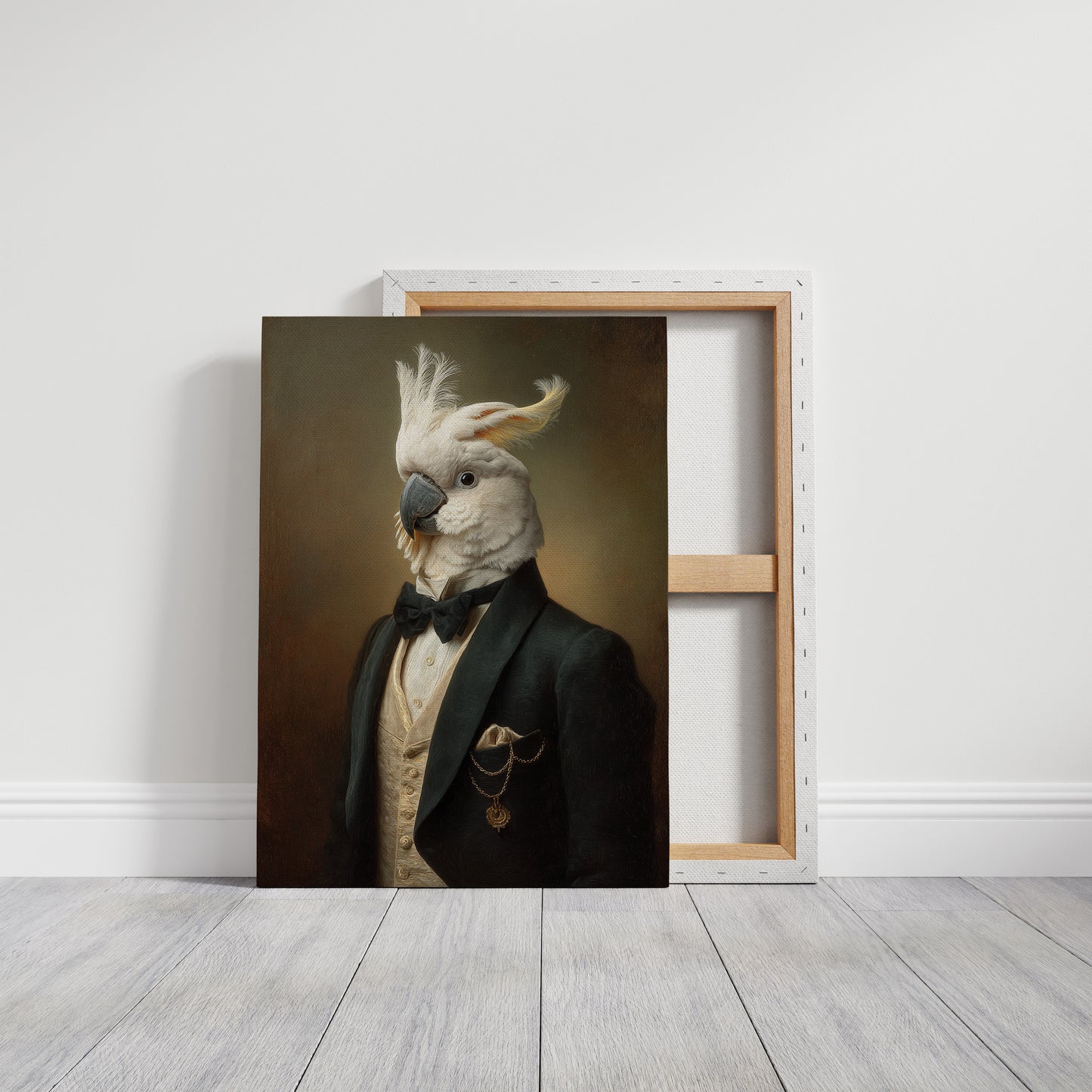 Regal Cockatoo in Formal Attire