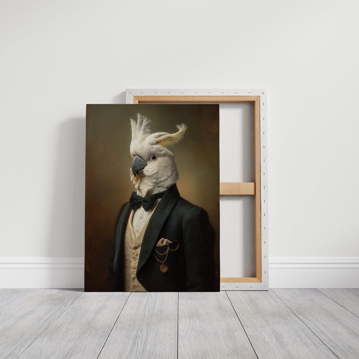 Regal Cockatoo in Formal Attire