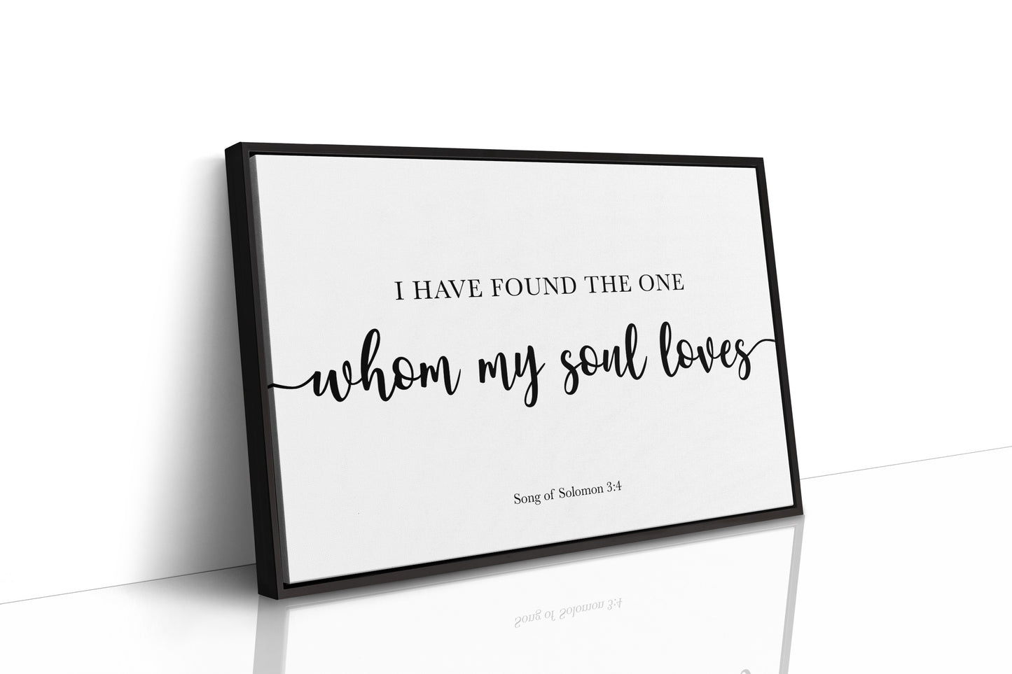 Sacred Vows in Elegant Typography