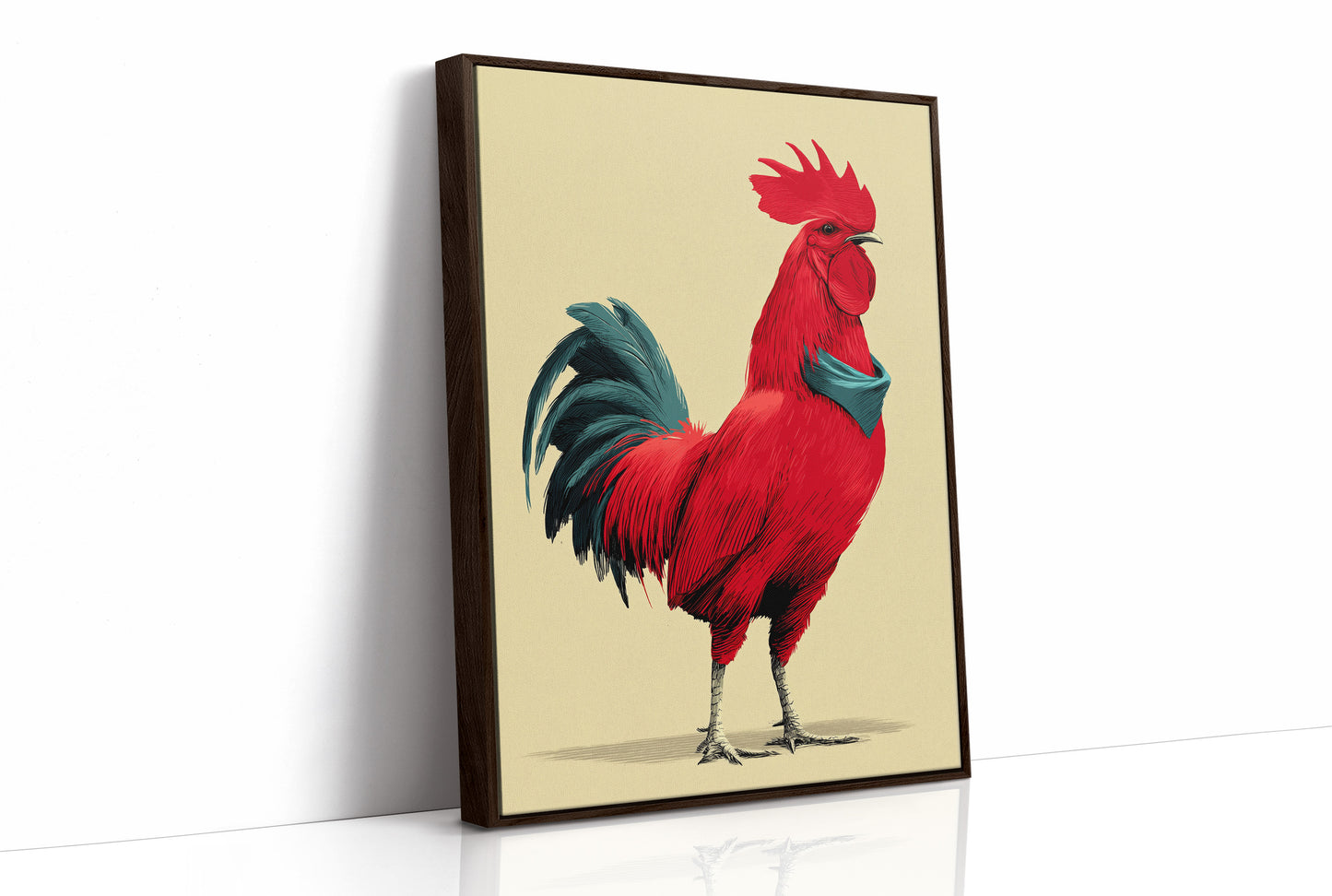 Scarlet Rooster Stance