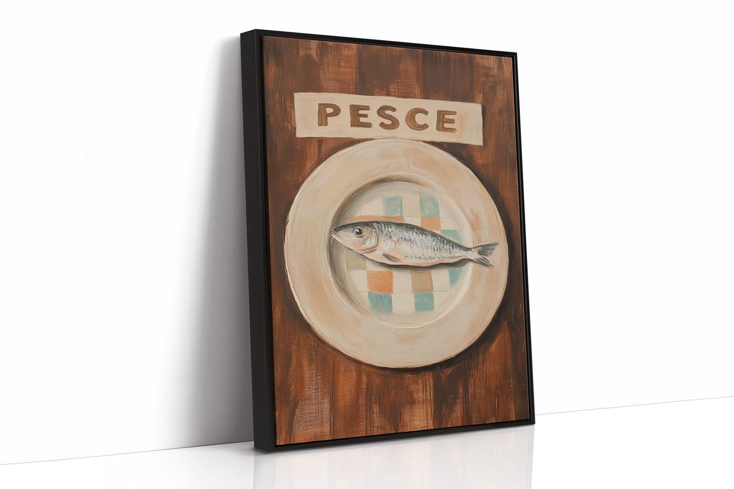 Pesce on a Checkered Plate
