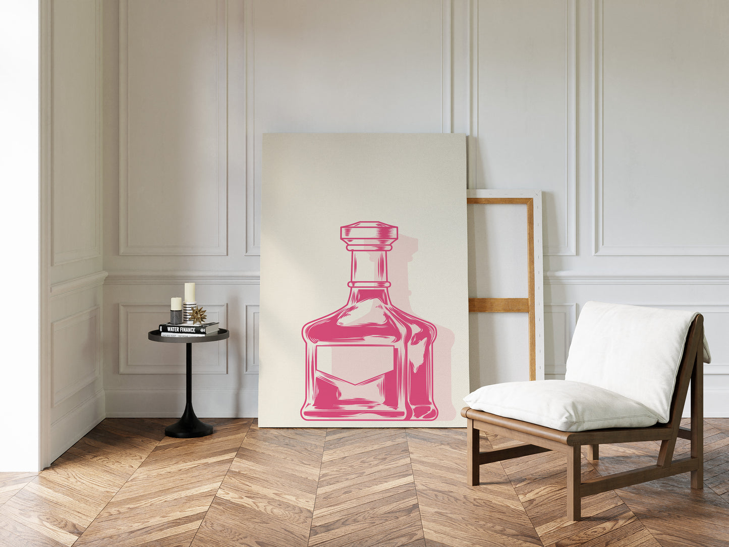 Pink Crystal Holds Midnight Stories