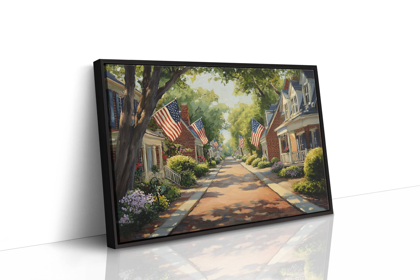 Summer Glory On Colonial Lane