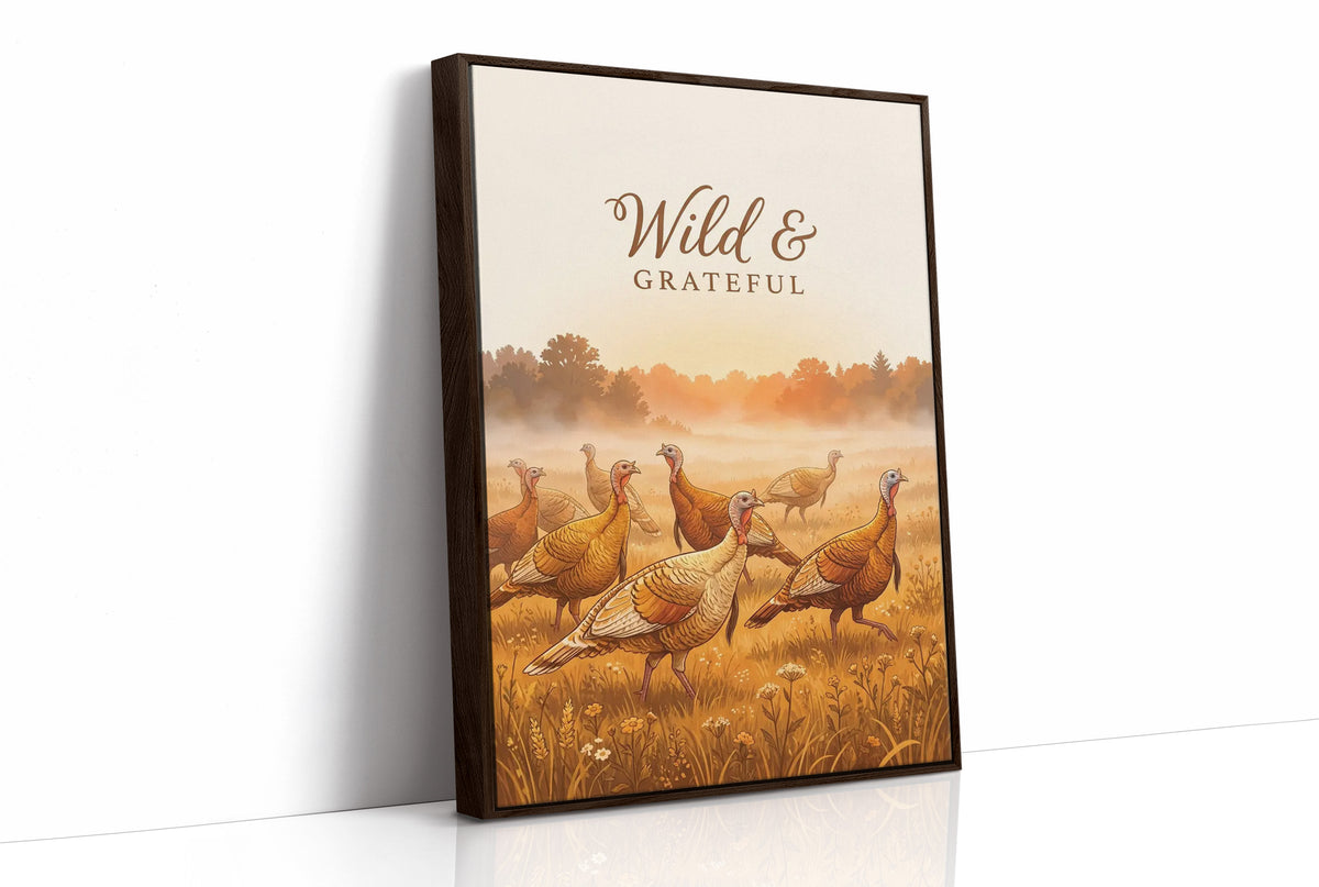 Wild & Grateful: Turkeys Leaving Town
