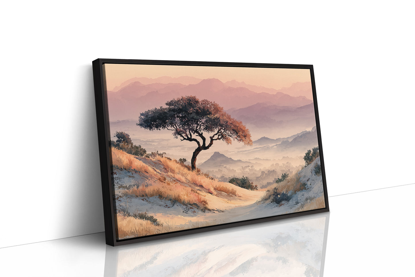 The Windswept Solitary Tree