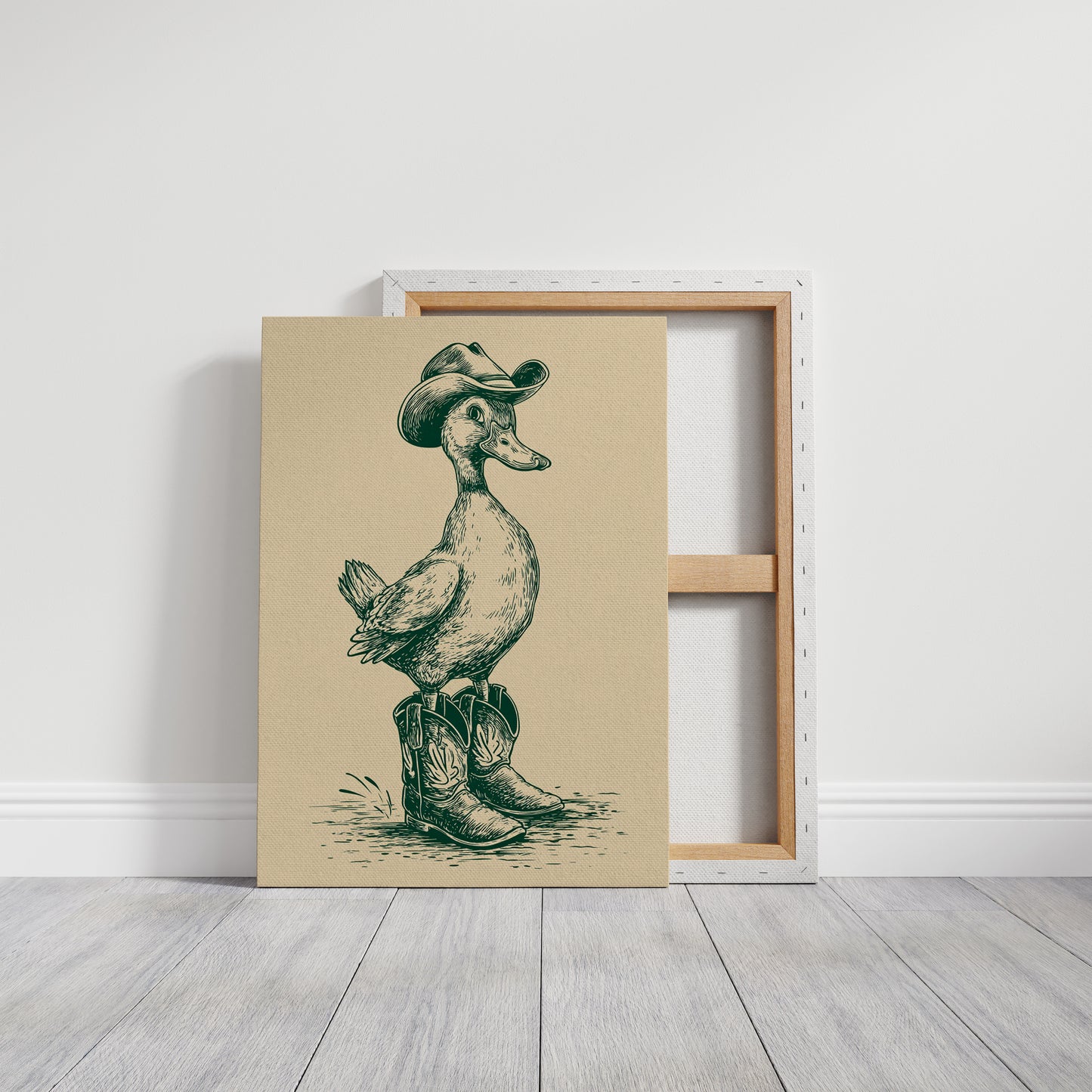 A Duck in Cowboy Boots