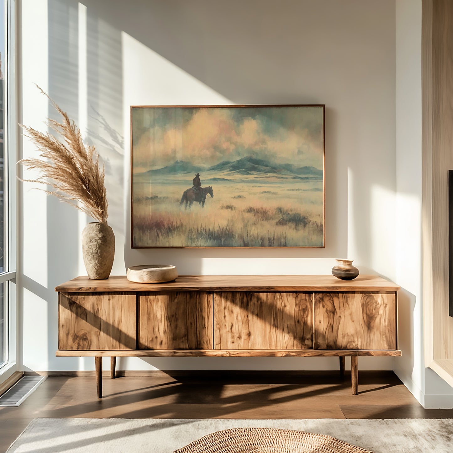 Riding Into the Golden Horizon