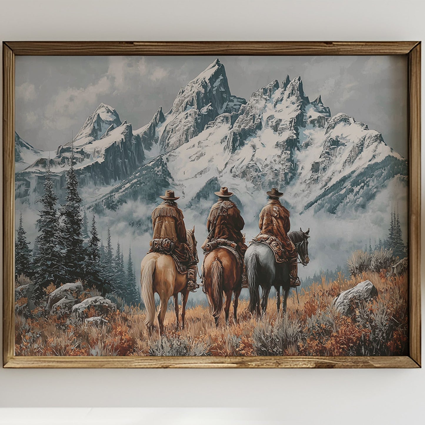 Three Riders Face Winter's Crown