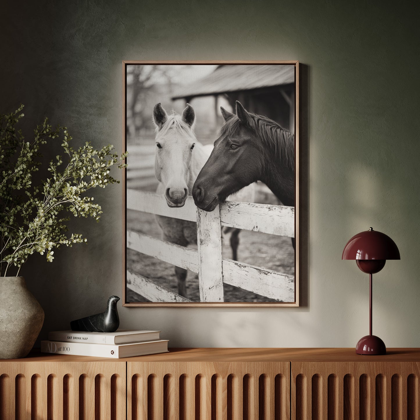 Old Friends at the Fence