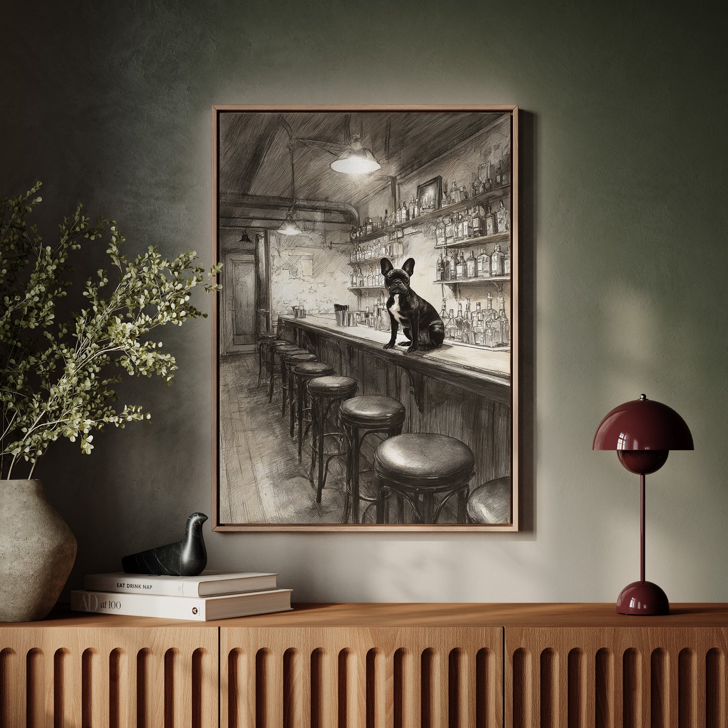 Beneath The Bar's Gentle Glow