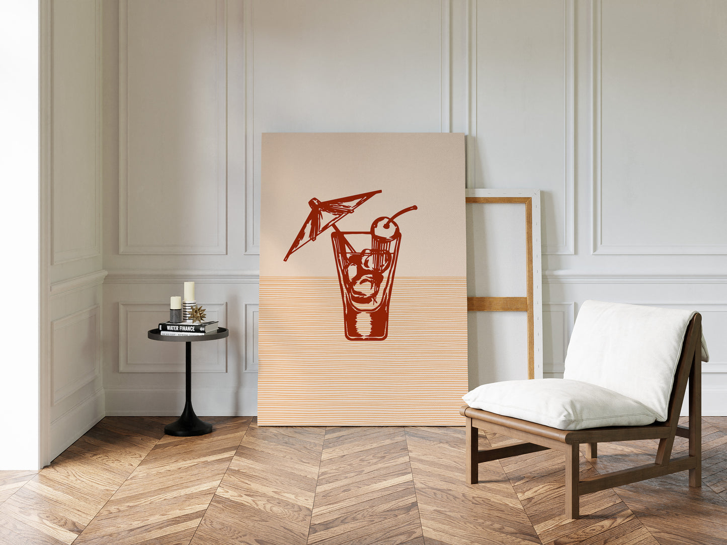 Poolside Cocktails Paint Summer Memories