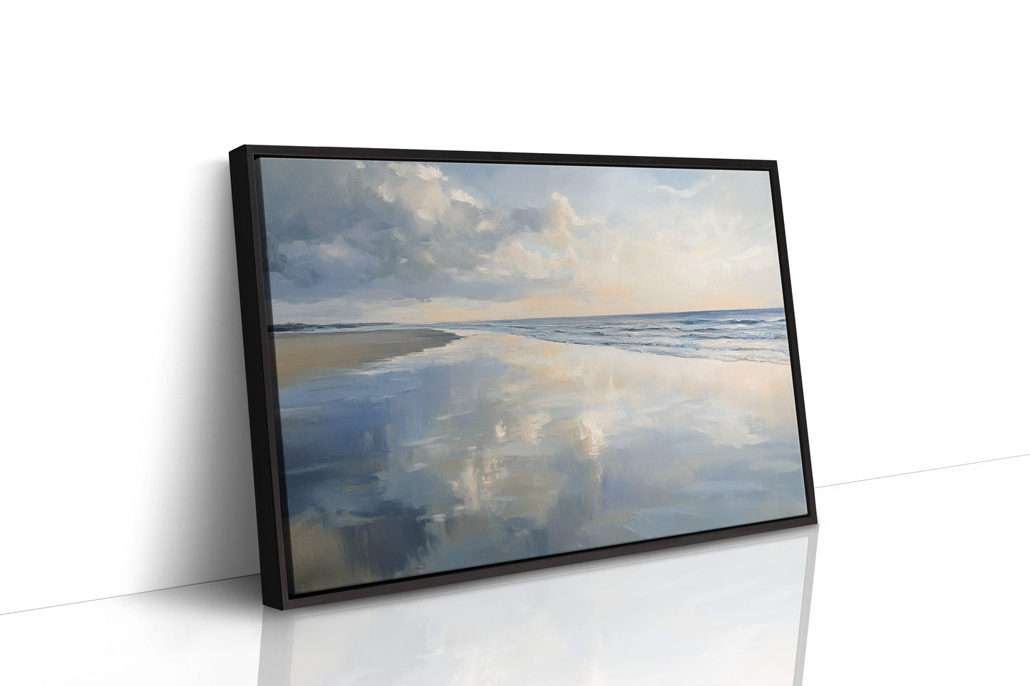 Tides Mirror Morning's Gentle Light