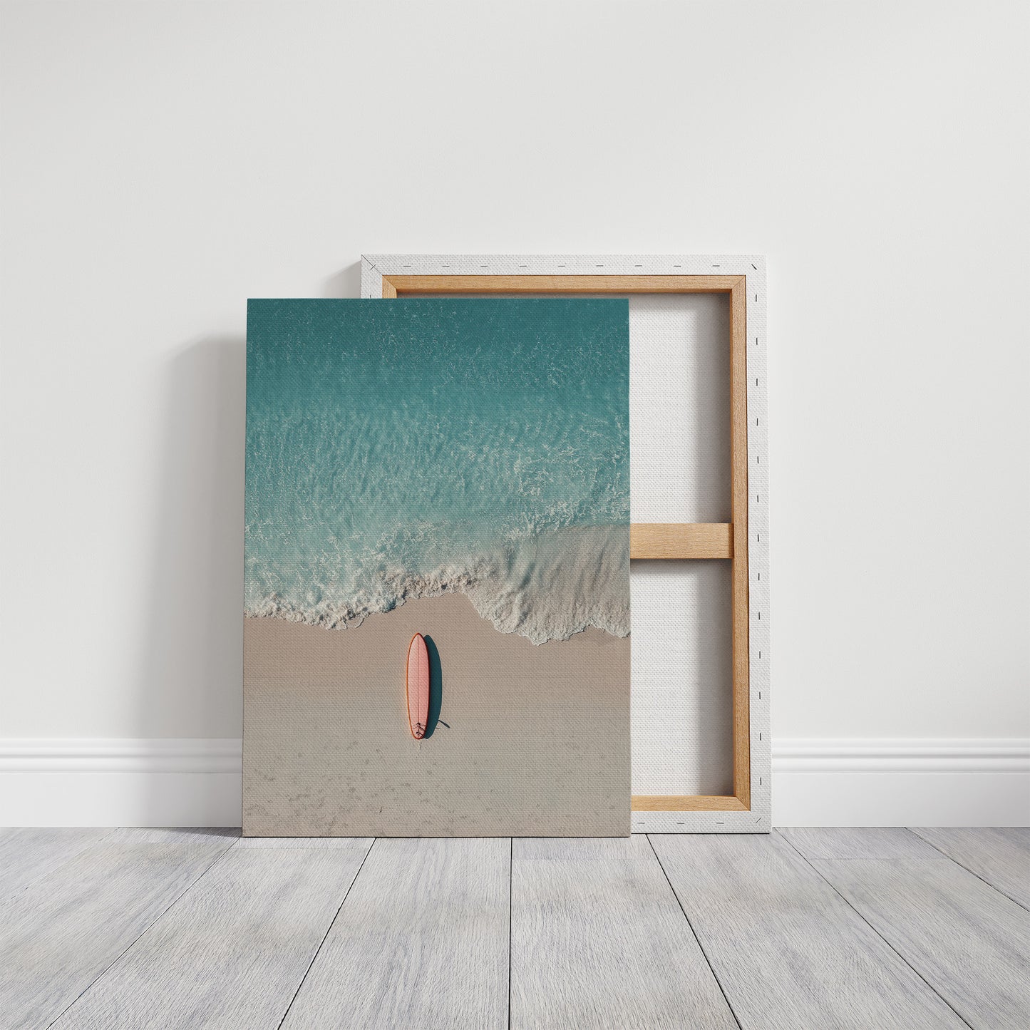 Surfboard, Sand, Solitude